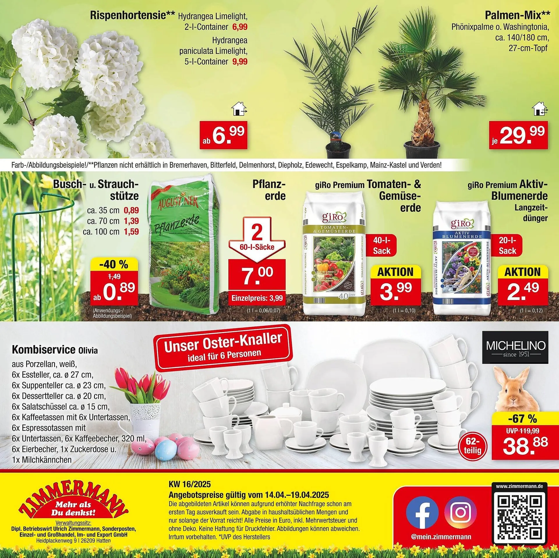 Zimmermann Prospekt von 14. April bis 19. April 2025 - Prospekt seite 32