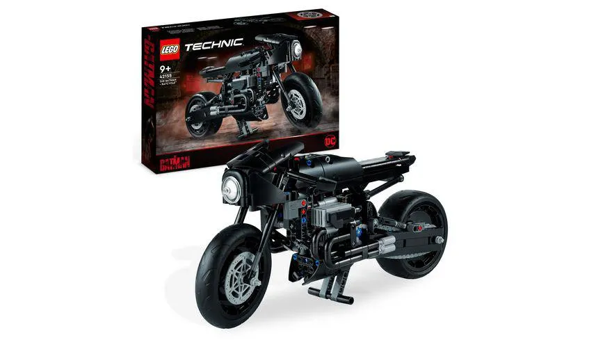 LEGO Technic 42155 THE BATMAN - BATCYCLE Set, Motorrad-Modellbausatz
