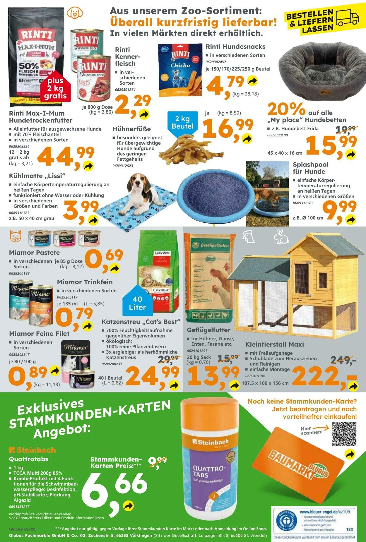 Globus Baumarkt Aktueller Prospekt von 27. April bis 3. Mai 2025 - Prospekt seite 24