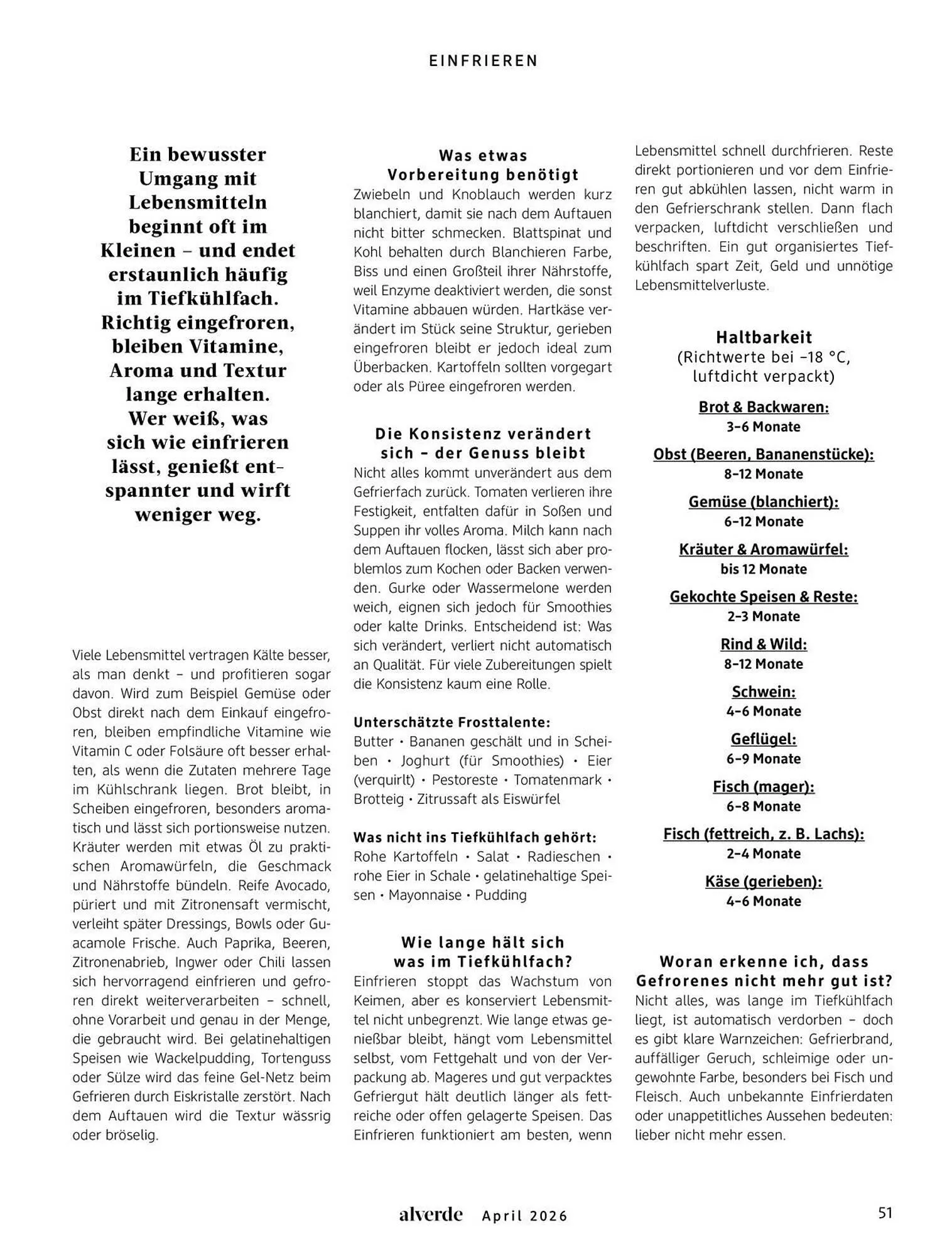 Dm drogerie Magazin von 1. April bis 30. April 2026 - Prospekt seite 51