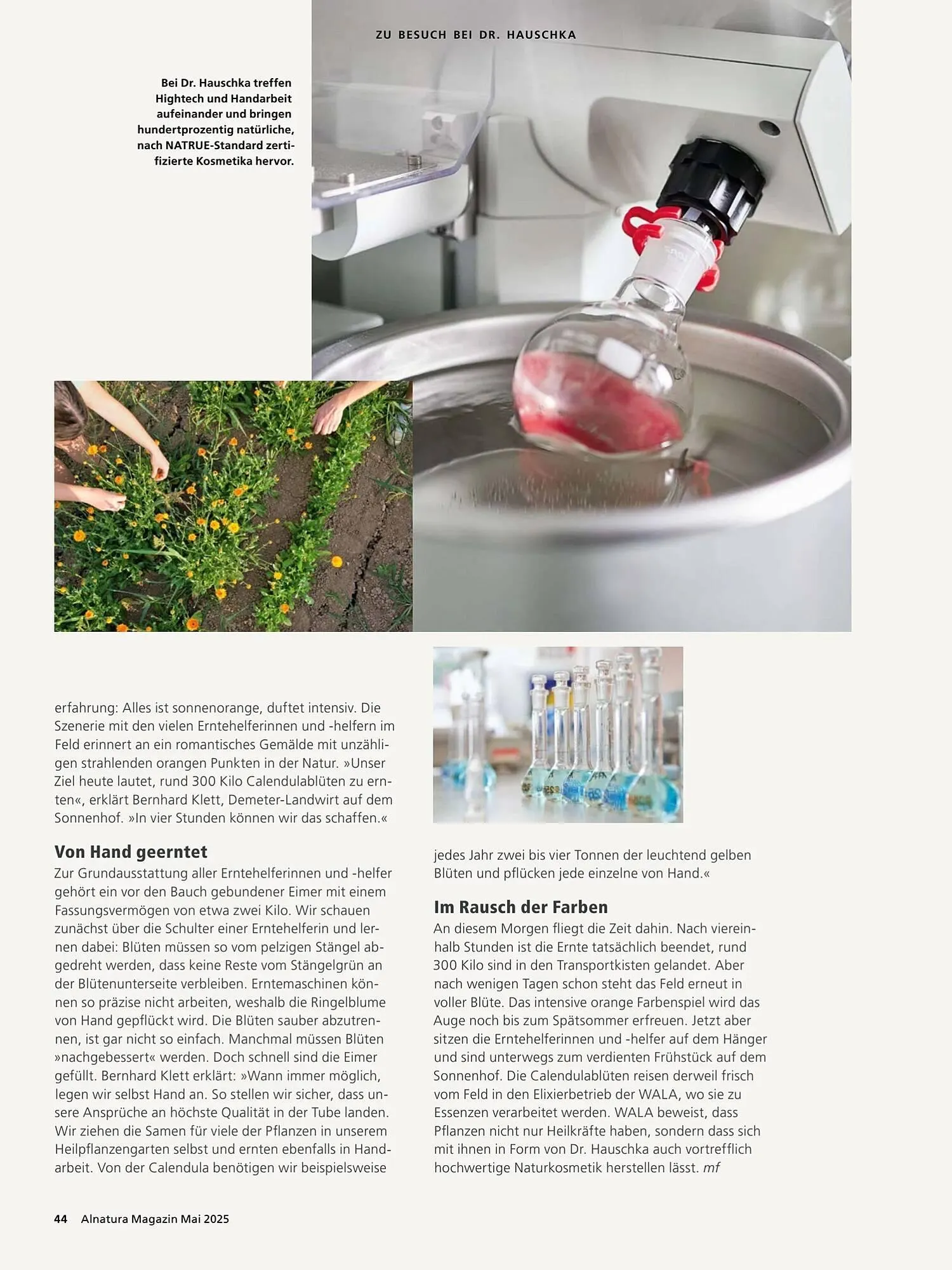 Alnatura Prospekt von 2. Mai bis 1. Juni 2025 - Prospekt seite 44