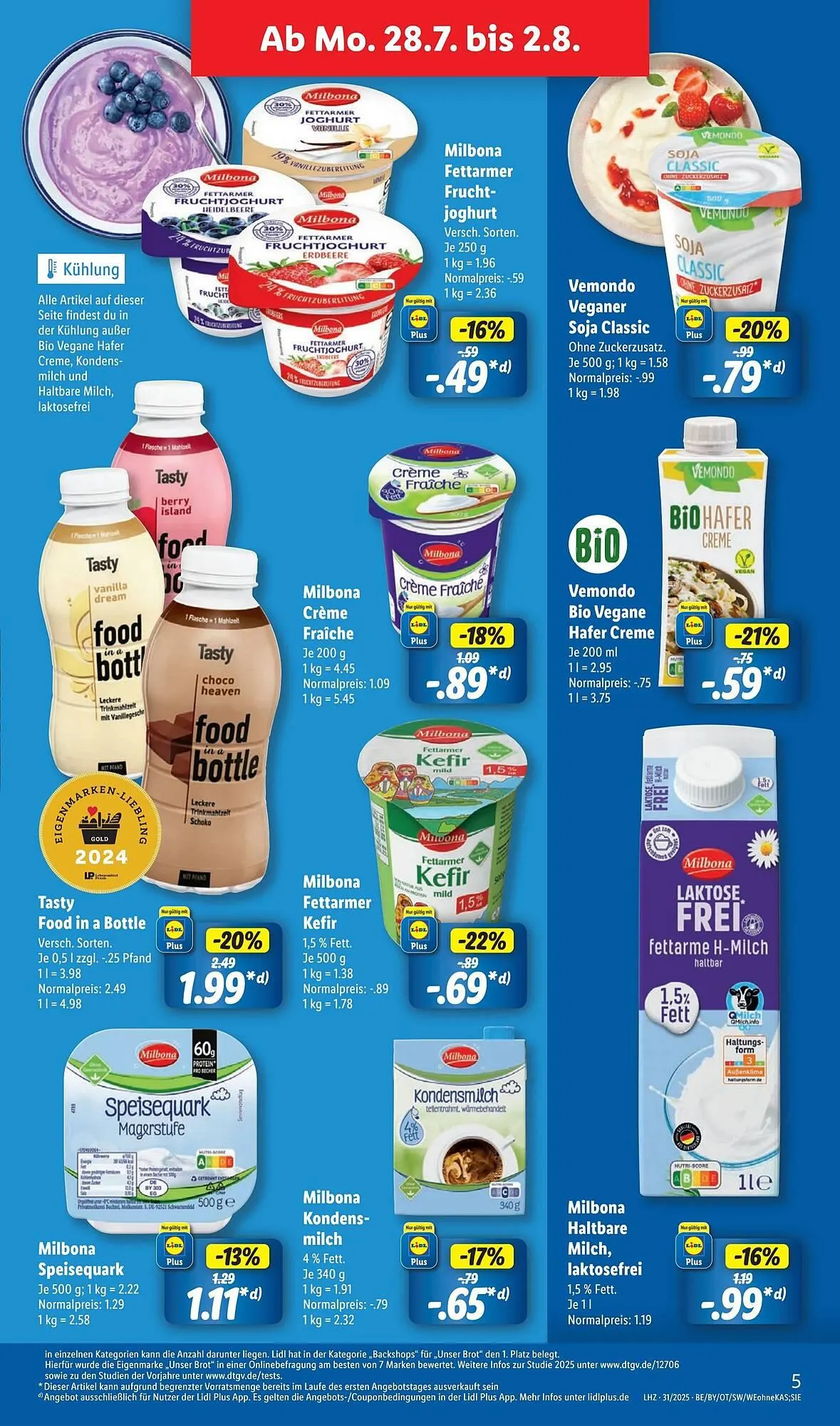 Lidl Prospekt von 28. Juli bis 3. August 2025 - Prospekt seite 5