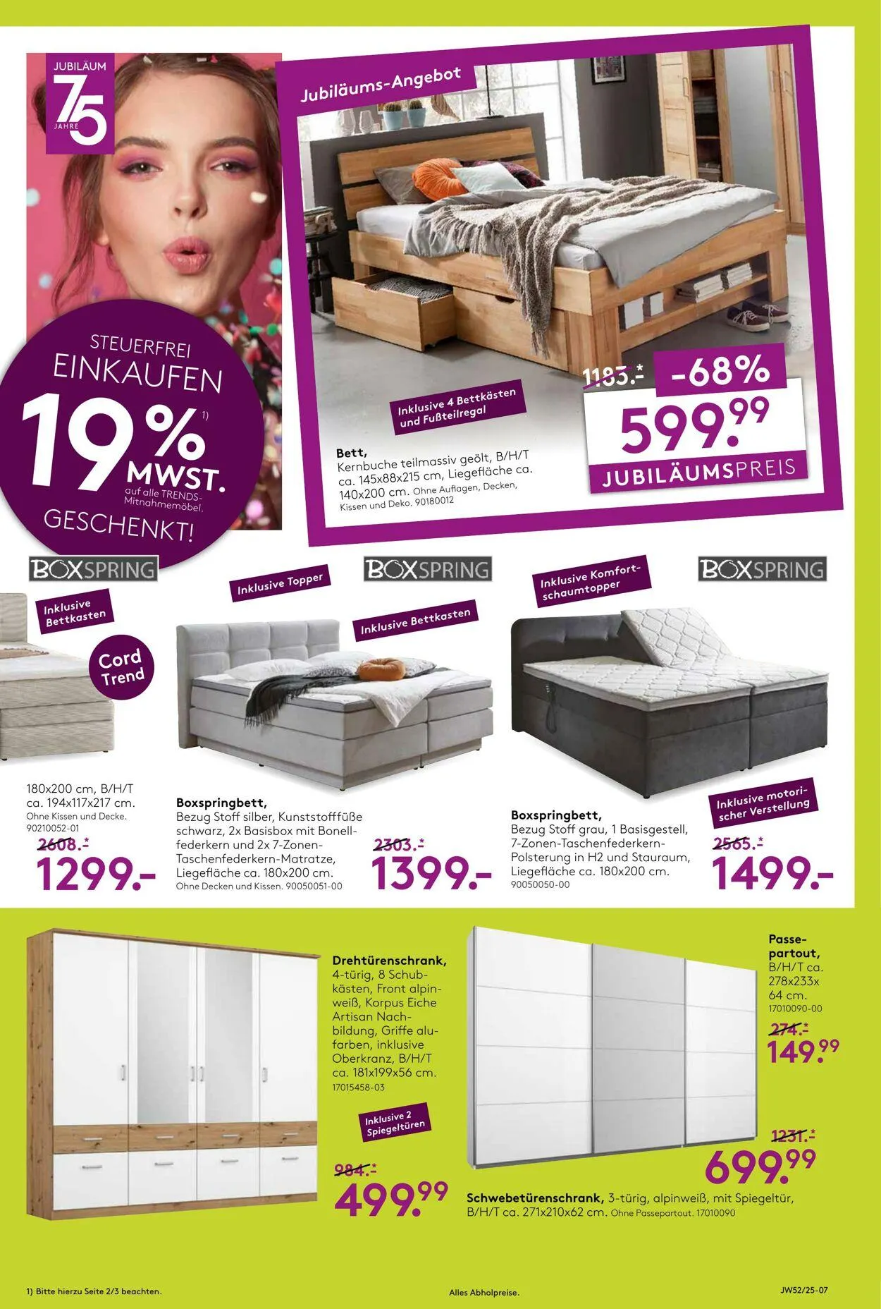 Möbel Rieger von 23. Dezember bis 23. Januar 2026 - Prospekt seite 7