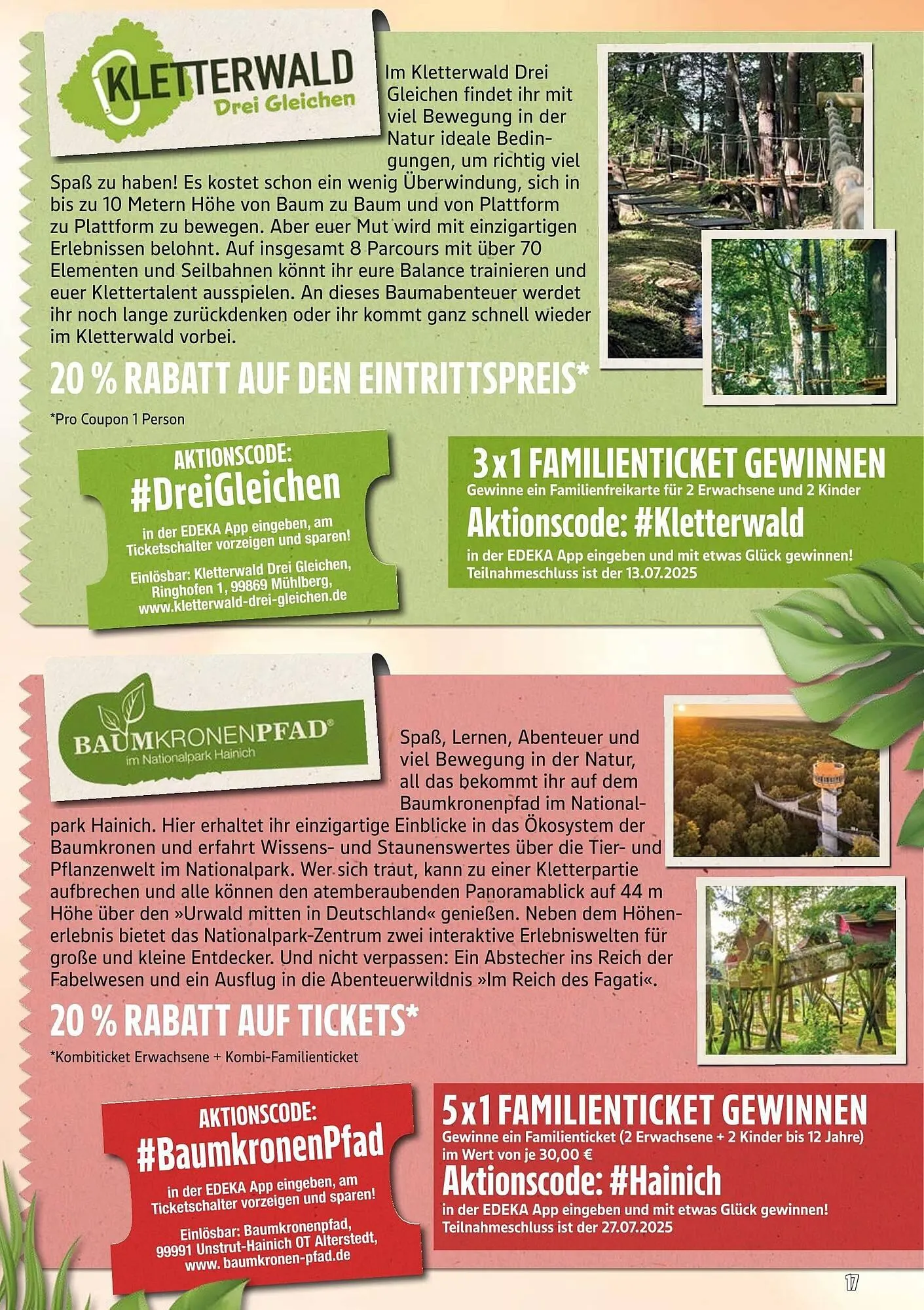 Edeka Prospekt von 23. Juni bis 30. September 2025 - Prospekt seite 17