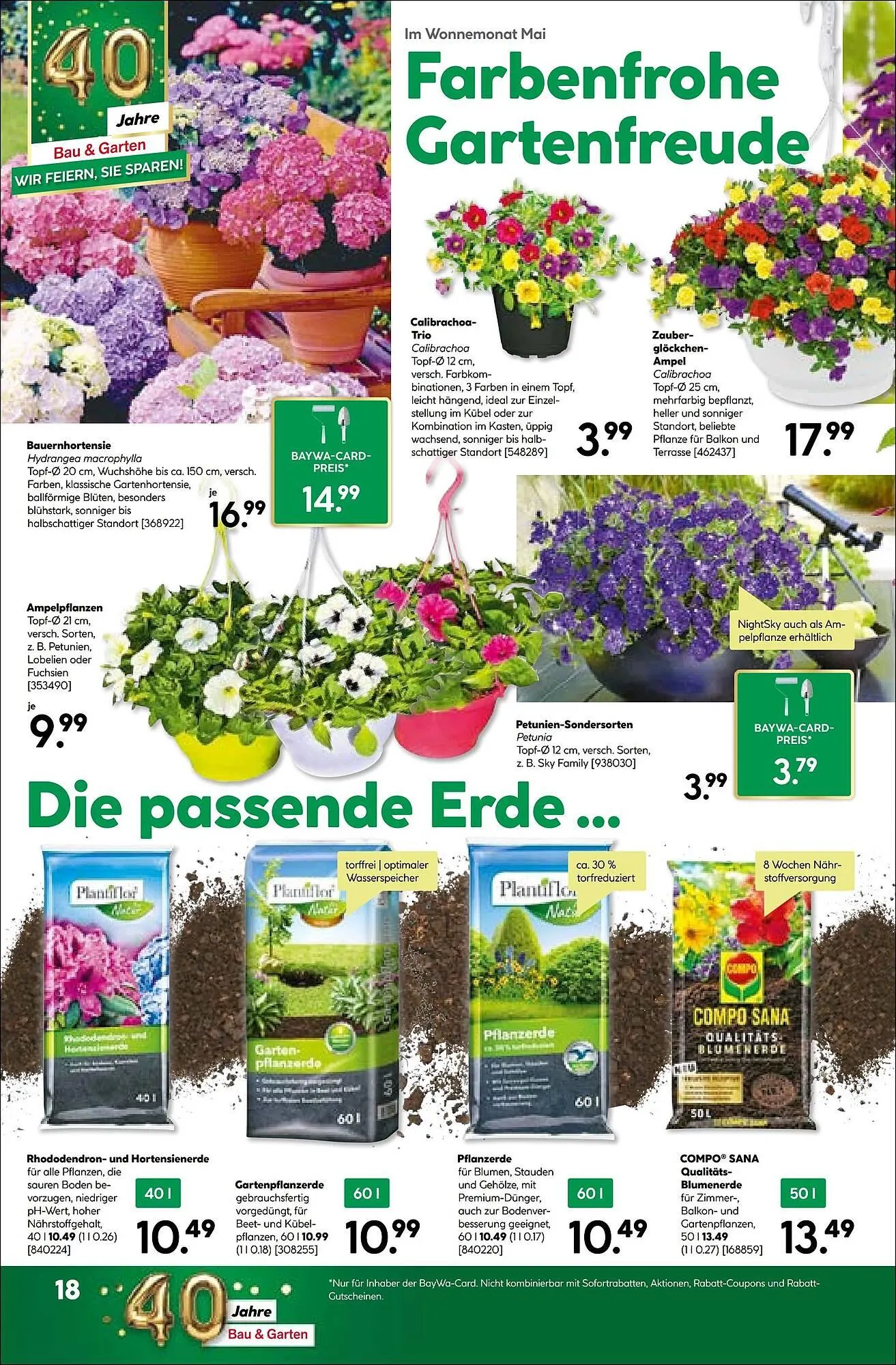 BayWa Bau & Garten Prospekt von 11. Mai bis 17. Mai 2026 - Prospekt seite 18