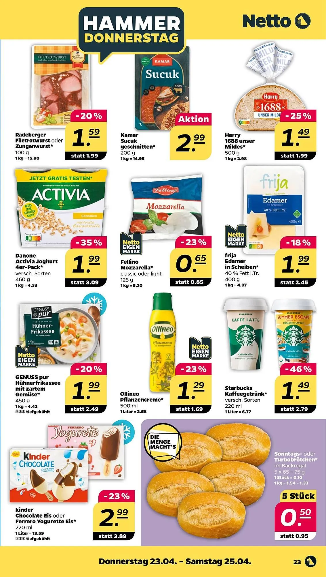 NETTO Prospekt von 20. April bis 25. April 2026 - Prospekt seite 27