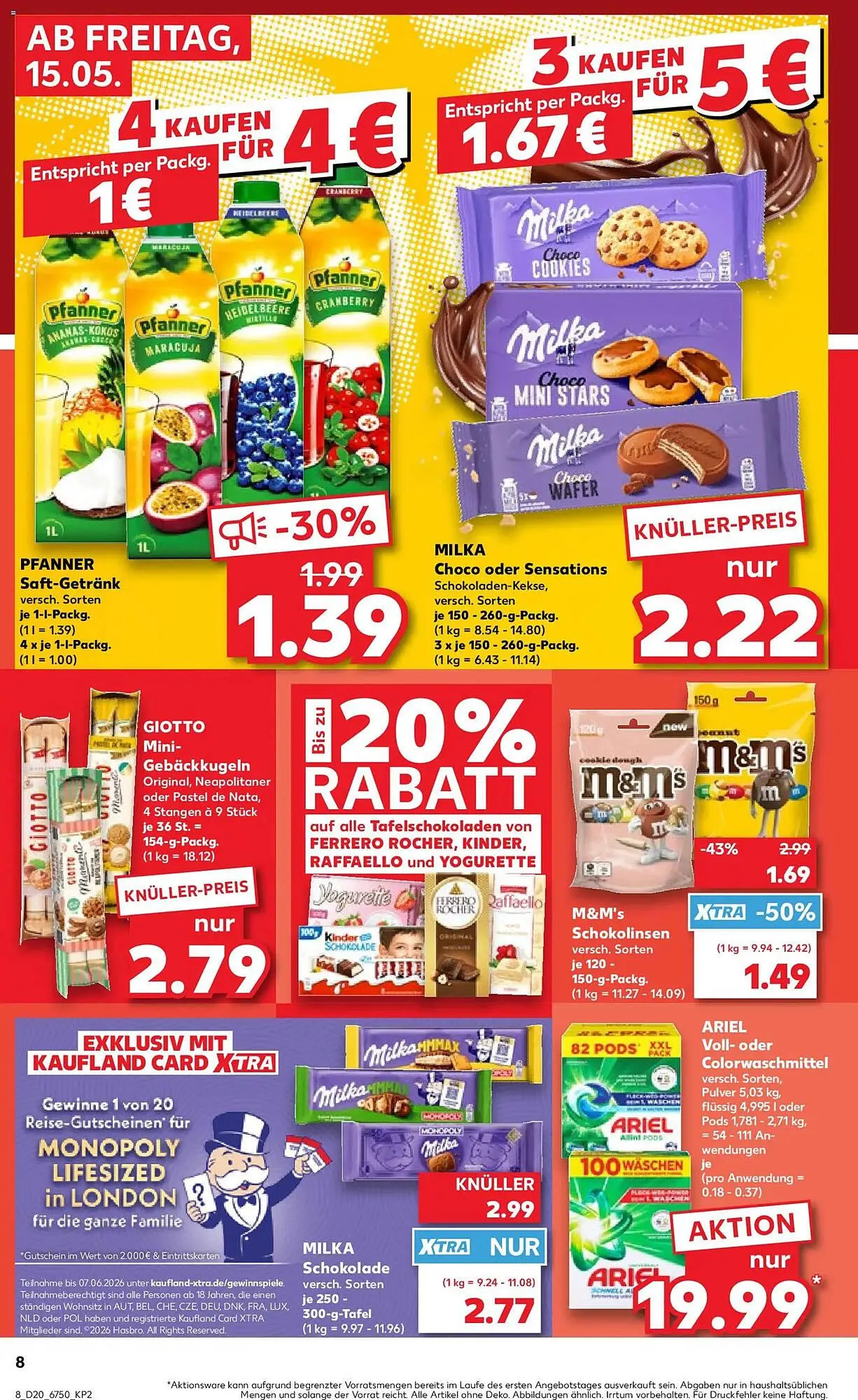 Kaufland Prospekt von 15. Mai bis 20. Mai 2026 - Prospekt seite 8