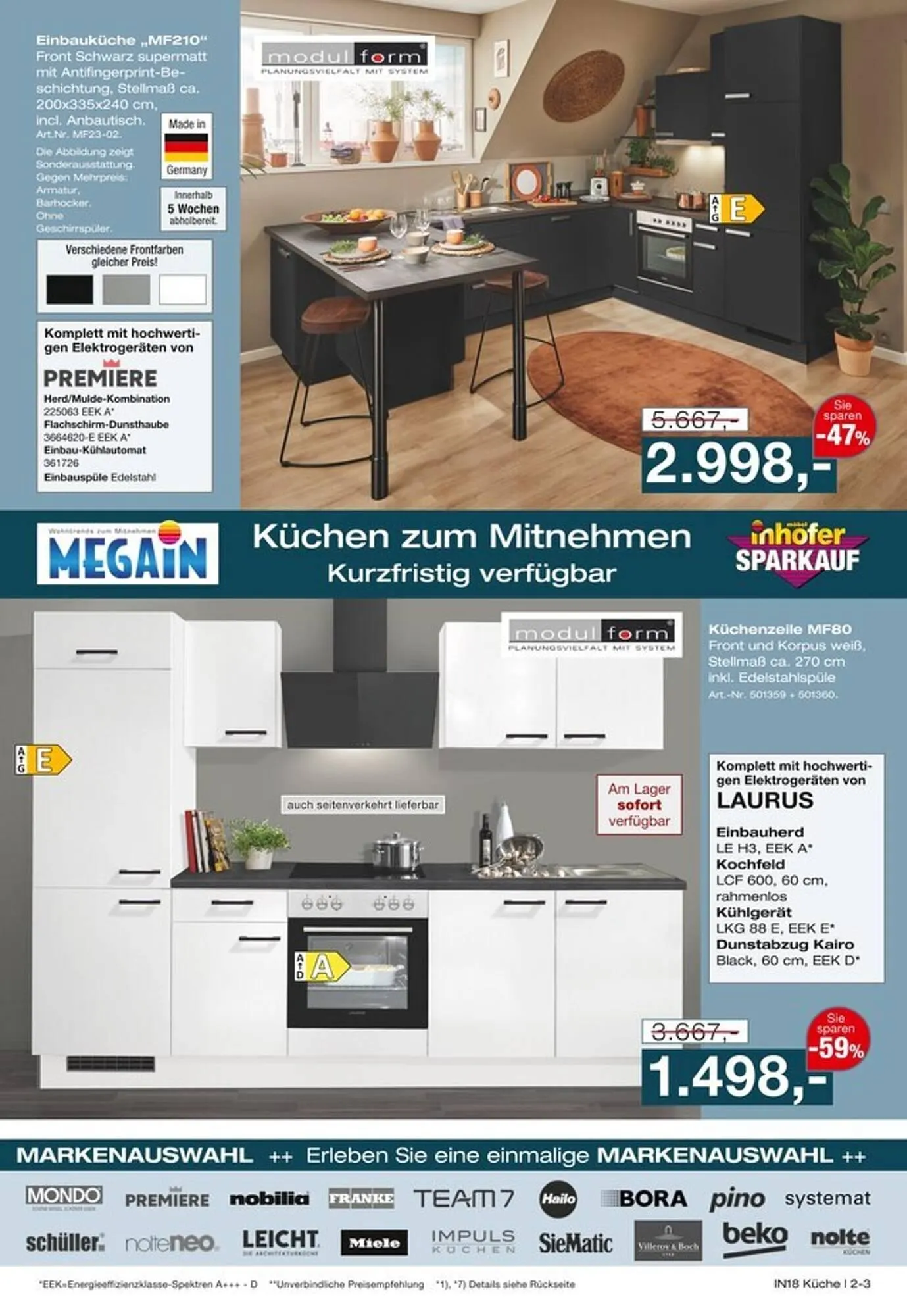 Möbel Inhofer Prospekt von 26. Juni bis 2. August 2025 - Prospekt seite 3