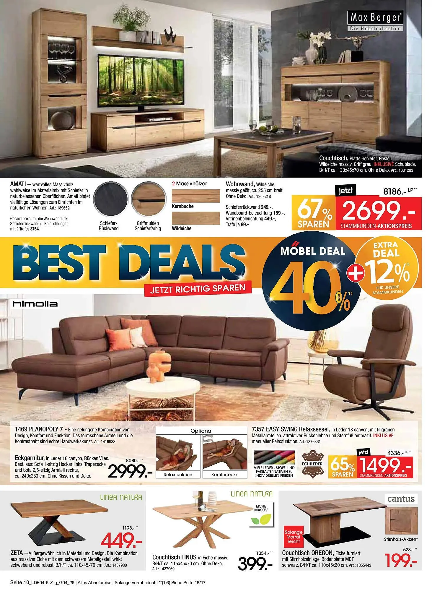 Zurbrüggen Prospekt von 10. April bis 25. April 2026 - Prospekt seite 10