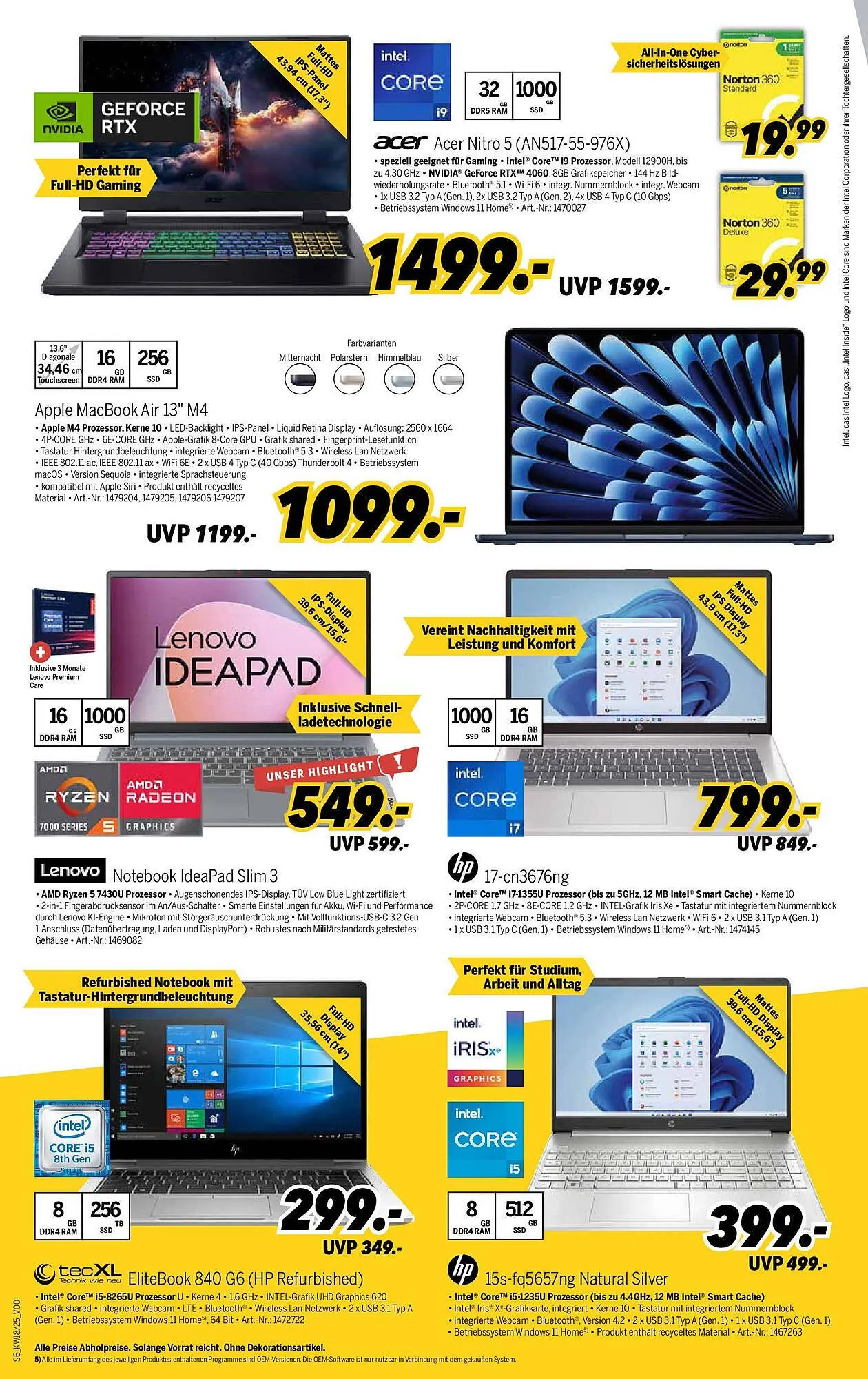 MEDIMAX Prospekt von 24. April bis 1. Mai 2025 - Prospekt seite 6