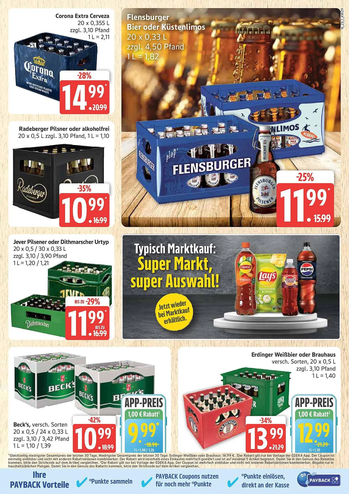 Marktkauf Prospekt von 13. Juli bis 19. Juli 2025 - Prospekt seite 23