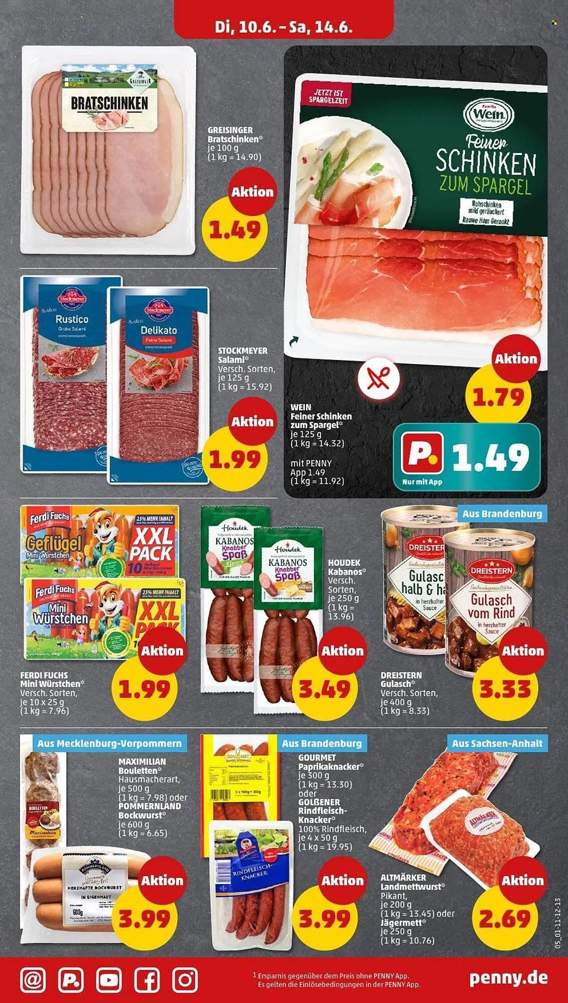 PENNY Prospekt von 10. Juni bis 14. Juni 2025 - Prospekt seite 7