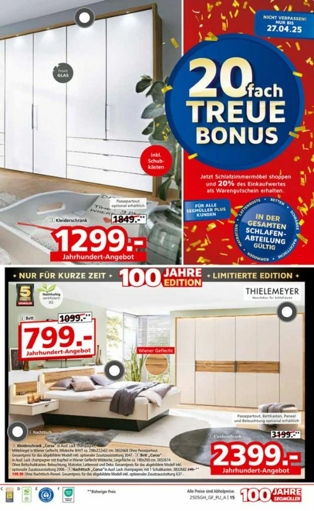 SEGMÜLLER von 19. April bis 26. April 2025 - Prospekt seite 23