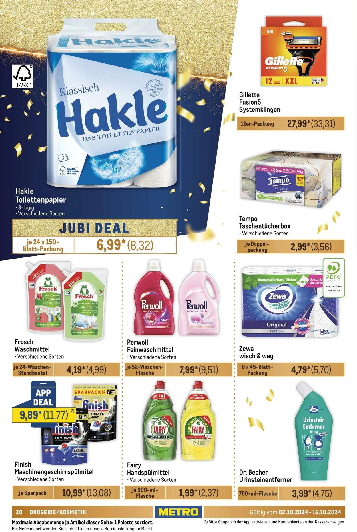 Metro Aktueller Prospekt von 17. April bis 1. Mai 2025 - Prospekt seite 20