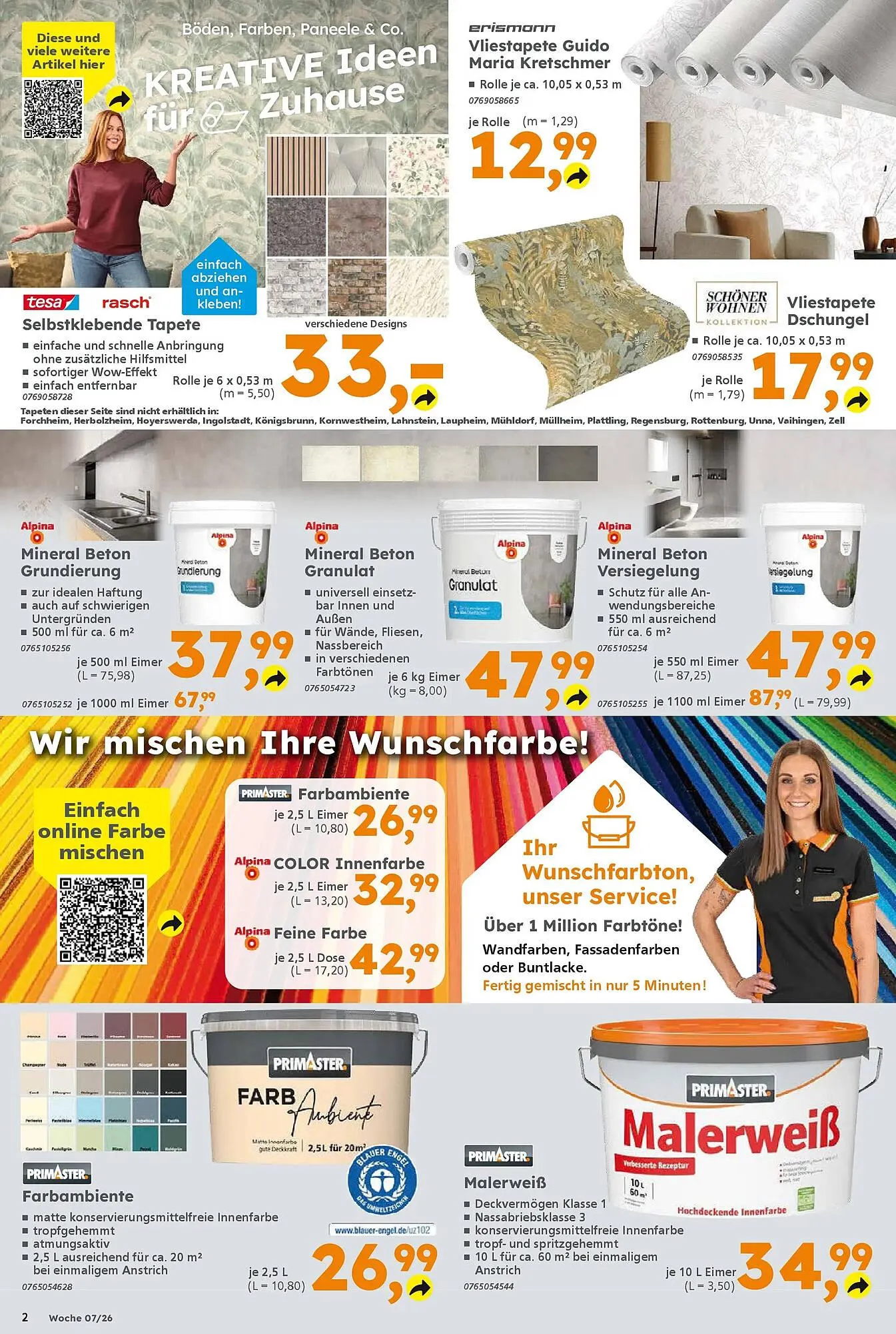 Globus Baumarkt Prospekt von 8. Februar bis 14. Februar 2026 - Prospekt seite 2