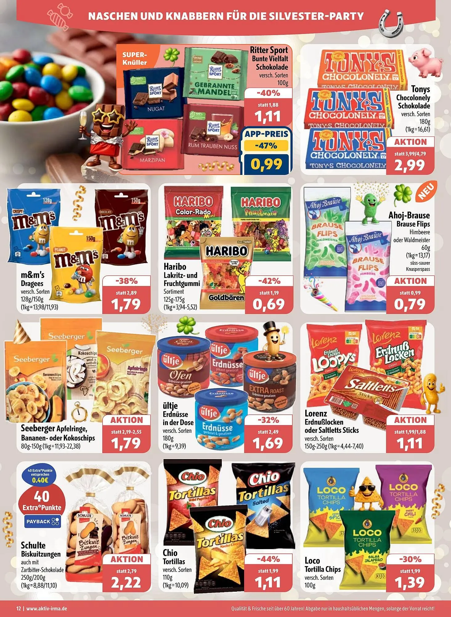 Aktiv Irma Prospekt von 29. Dezember bis 31. Dezember 2025 - Prospekt seite 12