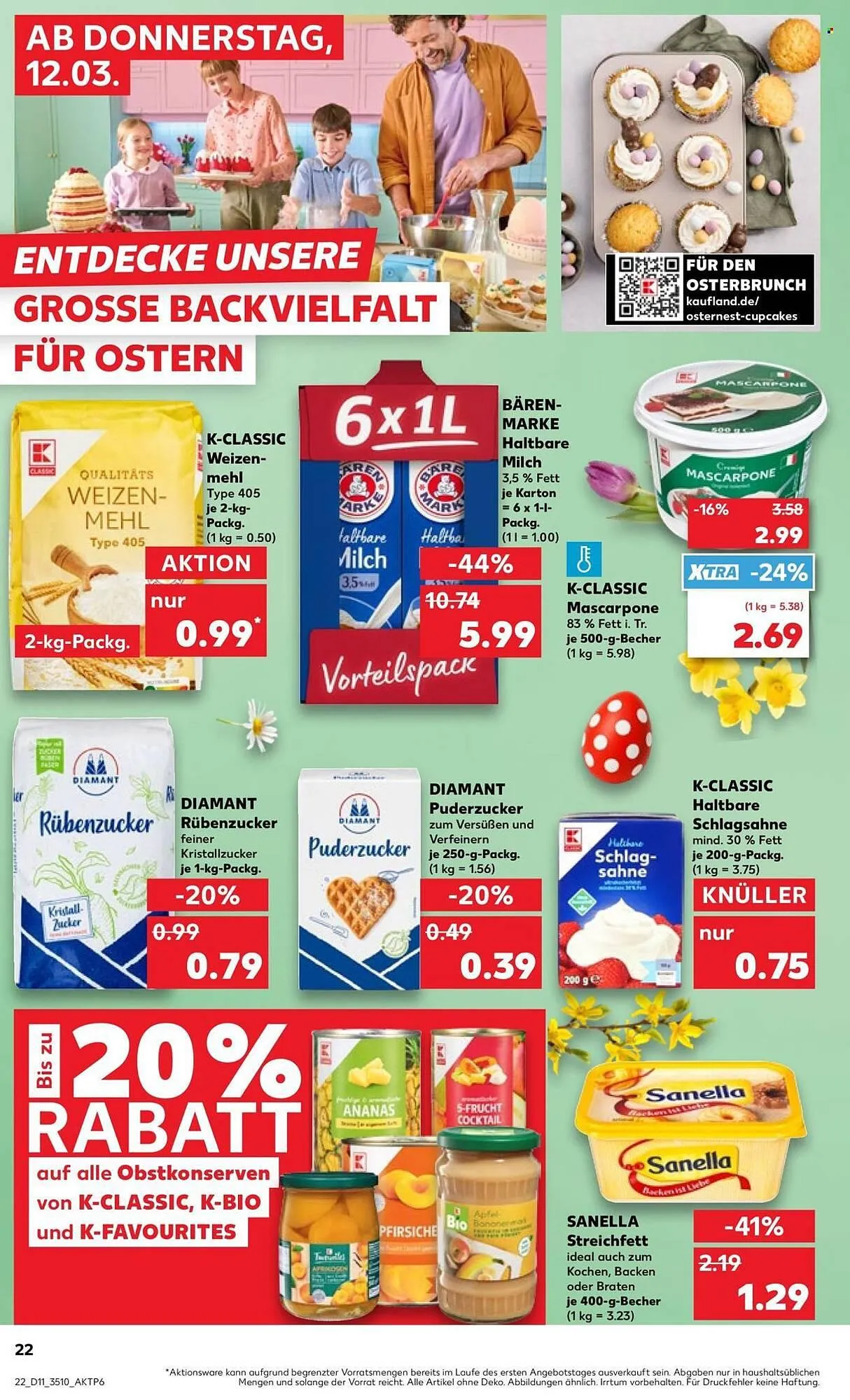 Kaufland Prospekt von 12. März bis 18. März 2026 - Prospekt seite 22