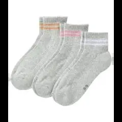 Sport-Kurzschaftsocken 3er-Pack, Ergeenomixx