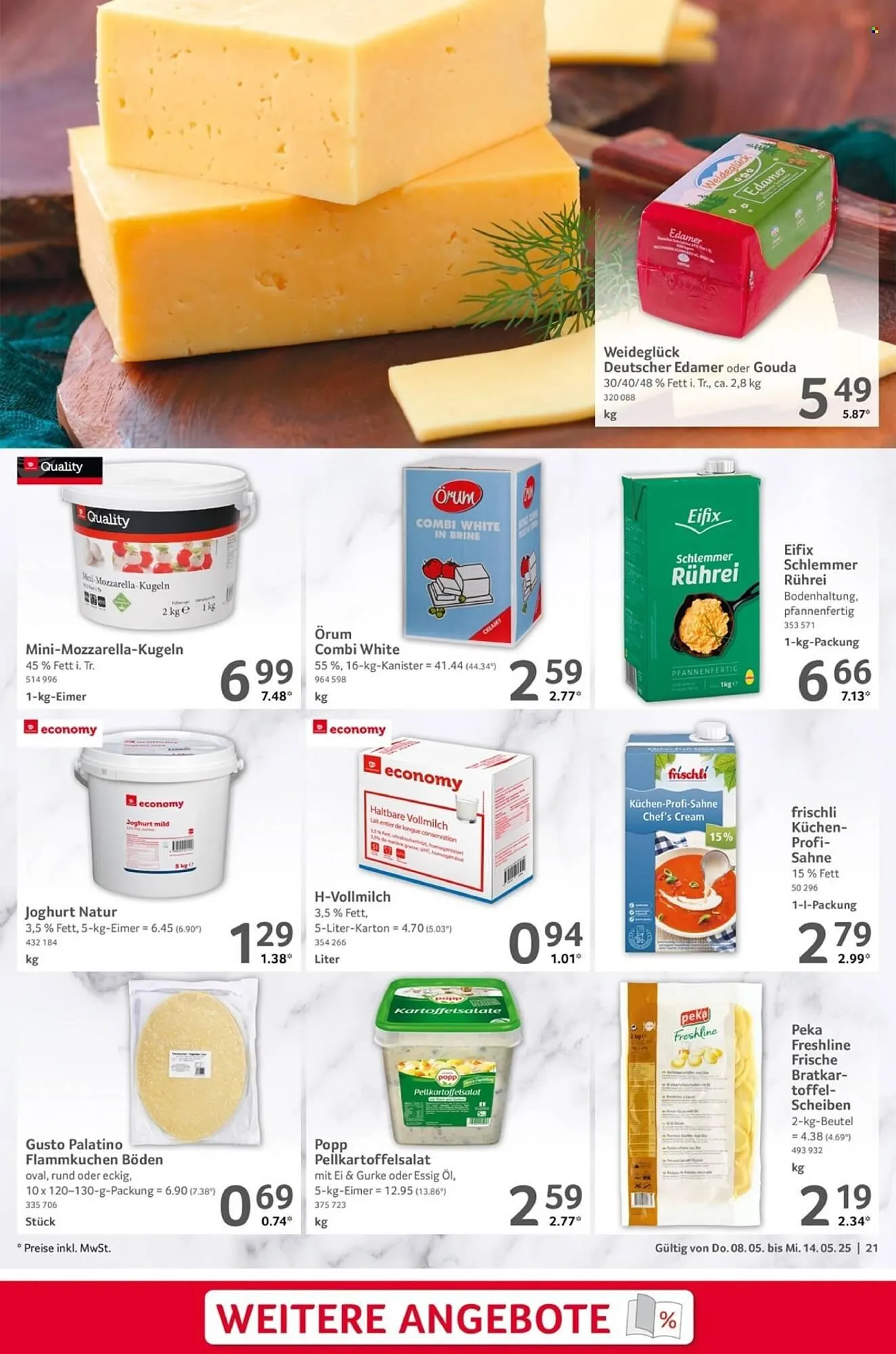 Selgros Prospekt von 8. Mai bis 14. Mai 2025 - Prospekt seite 21