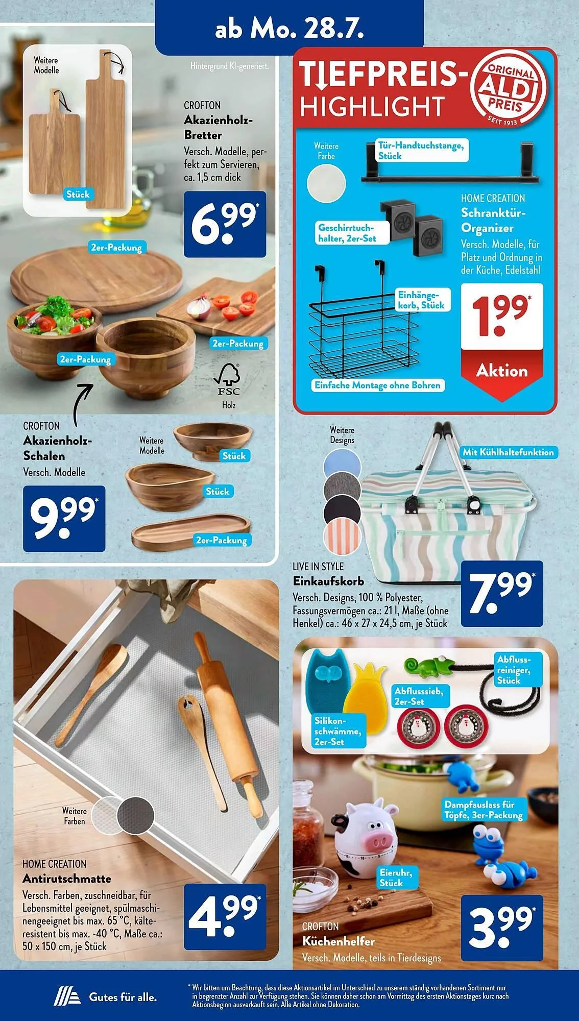 Aldi Süd Prospekt von 28. Juli bis 3. August 2025 - Prospekt seite 4