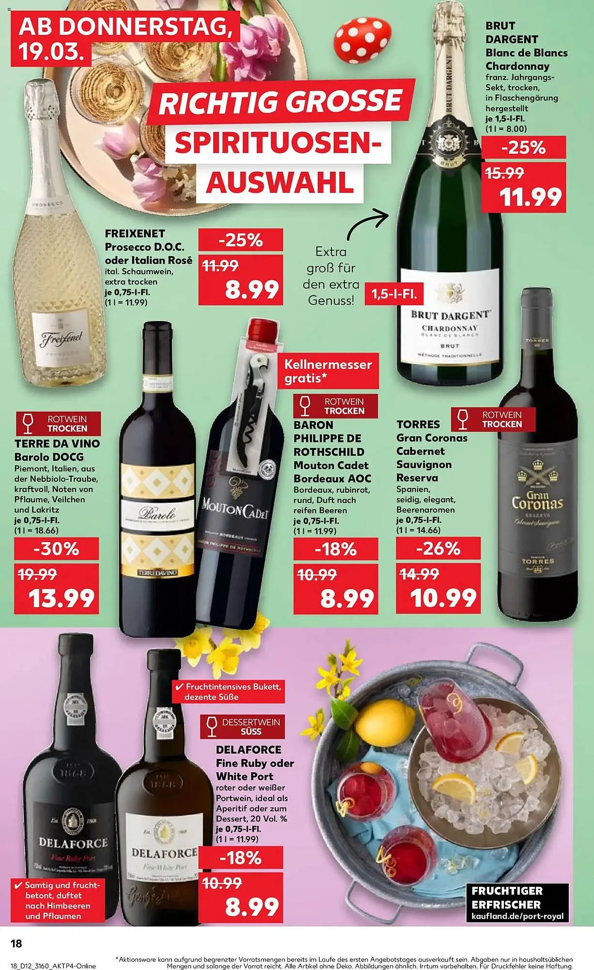 Kaufland Prospekt von 19. März bis 25. März 2026 - Prospekt seite 18
