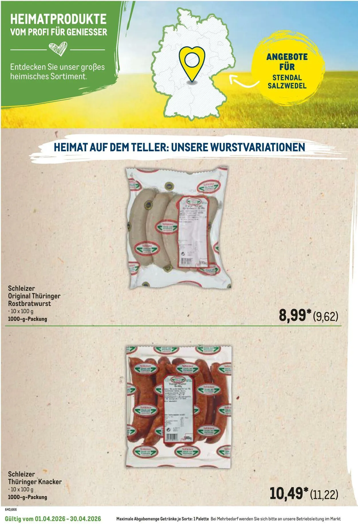 Metro Aktueller Prospekt von 1. April bis 30. April 2026 - Prospekt seite 14