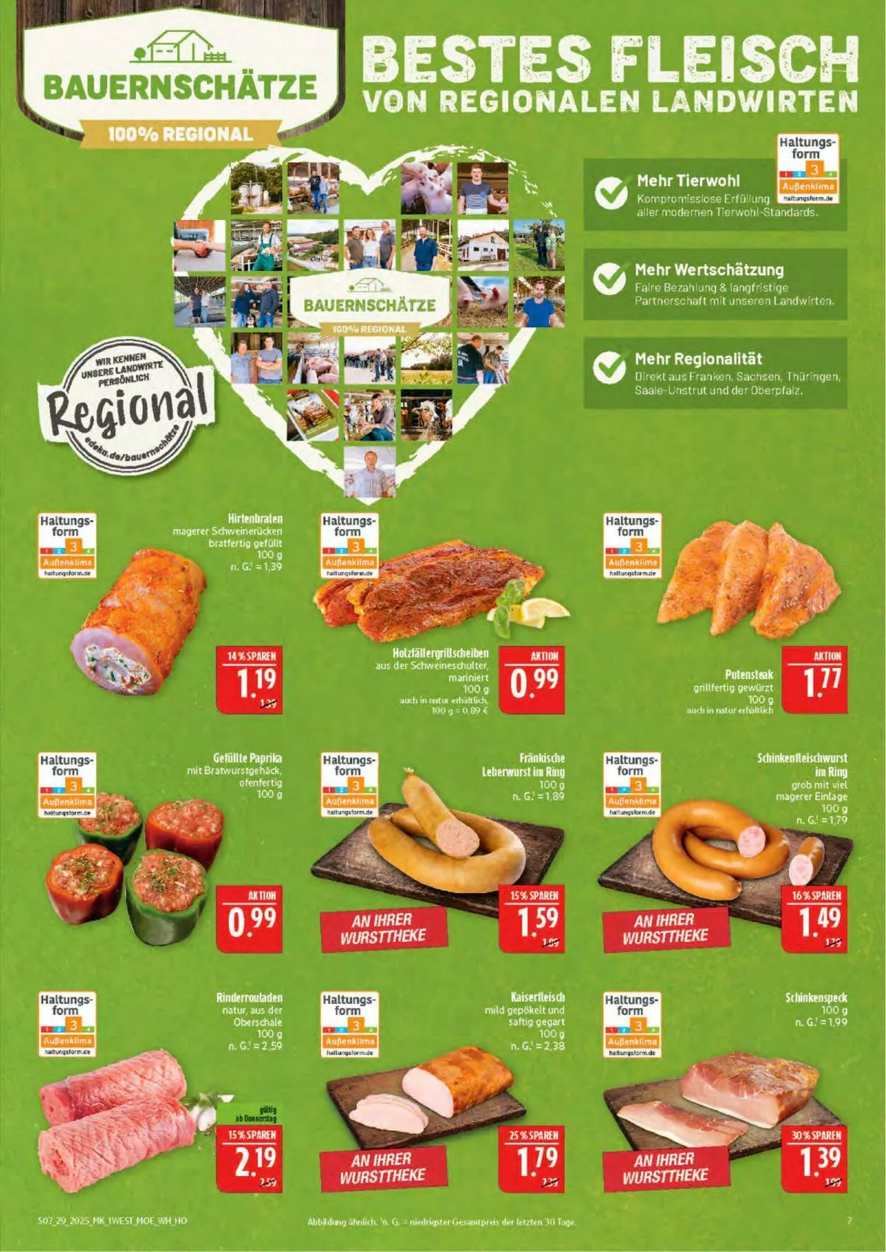Marktkauf - Nürnberg-Thon Aktueller Prospekt von 14. Juli bis 19. Juli 2025 - Prospekt seite 7