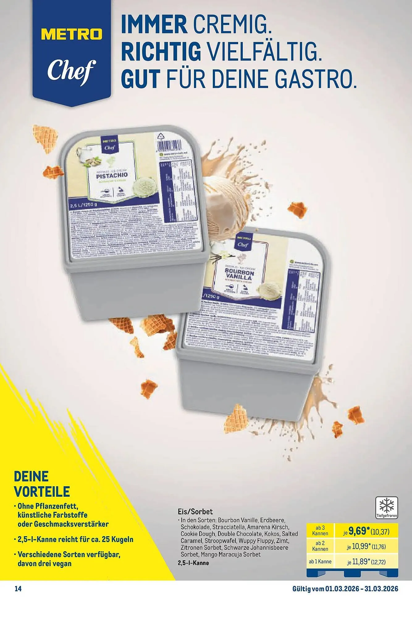 METRO Prospekt von 1. März bis 7. März 2026 - Prospekt seite 14