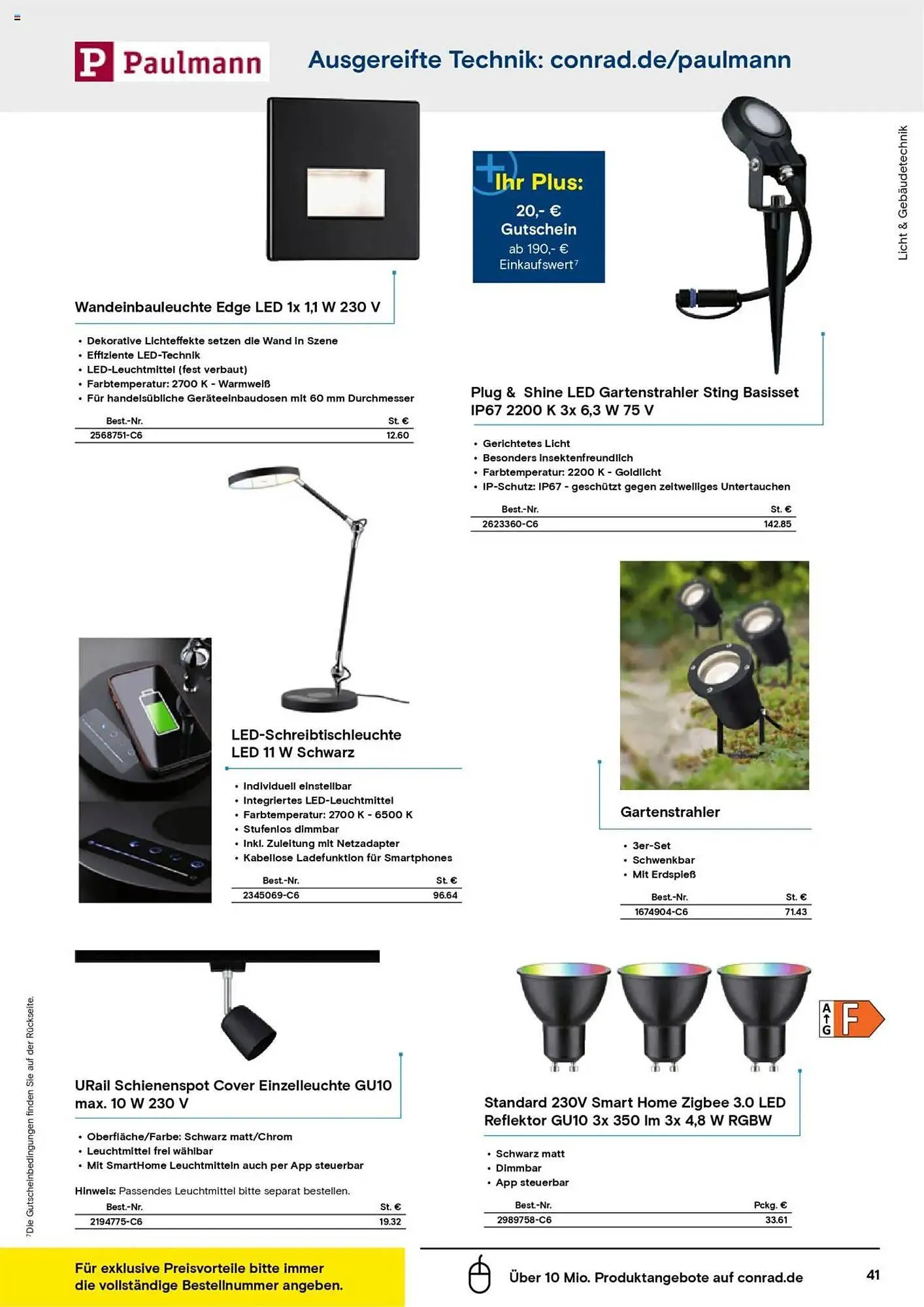 Conrad Prospekt von 27. März bis 18. Mai 2025 - Prospekt seite 43