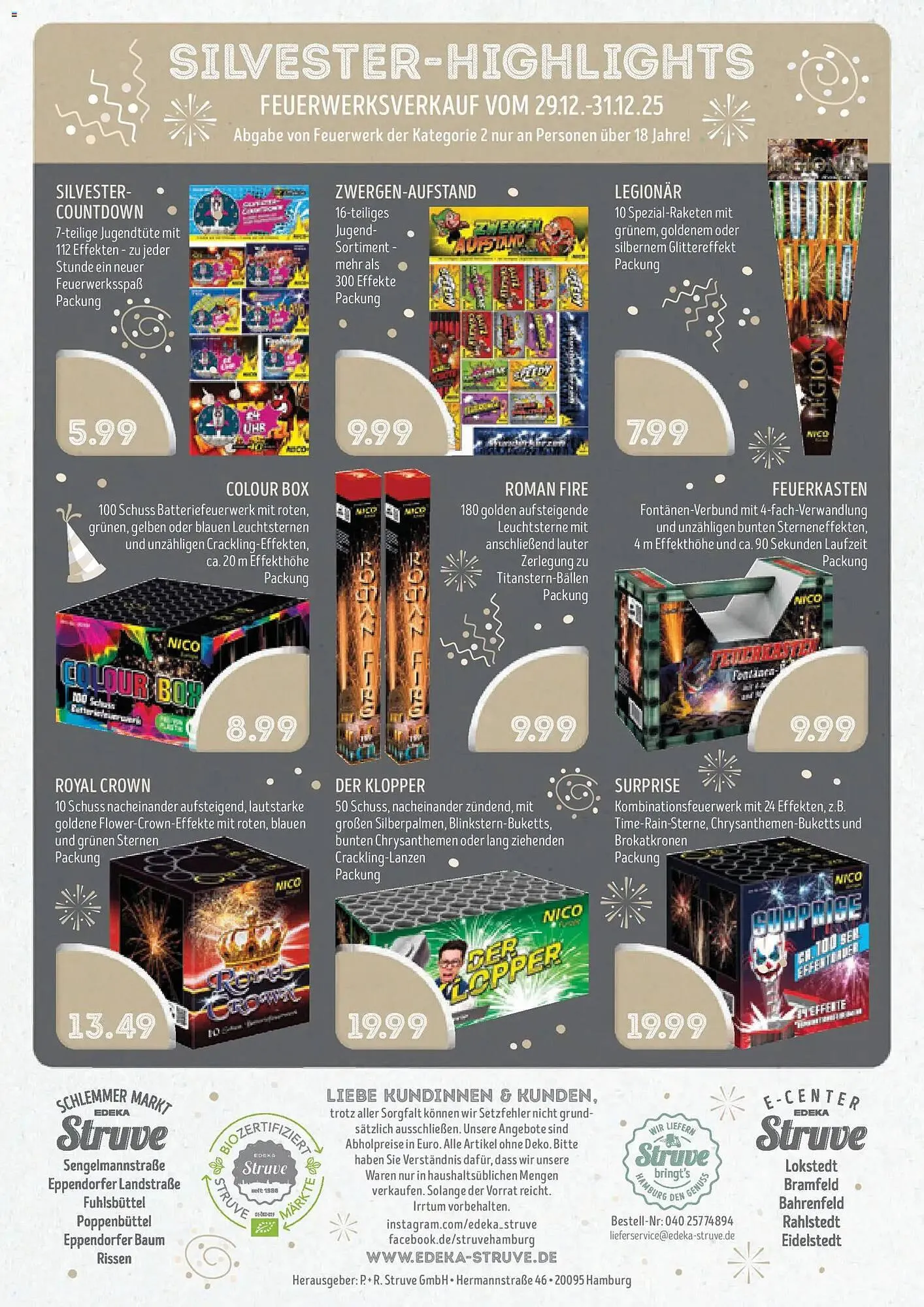 Edeka Struve Prospekt von 29. Dezember bis 3. Januar 2026 - Prospekt seite 16