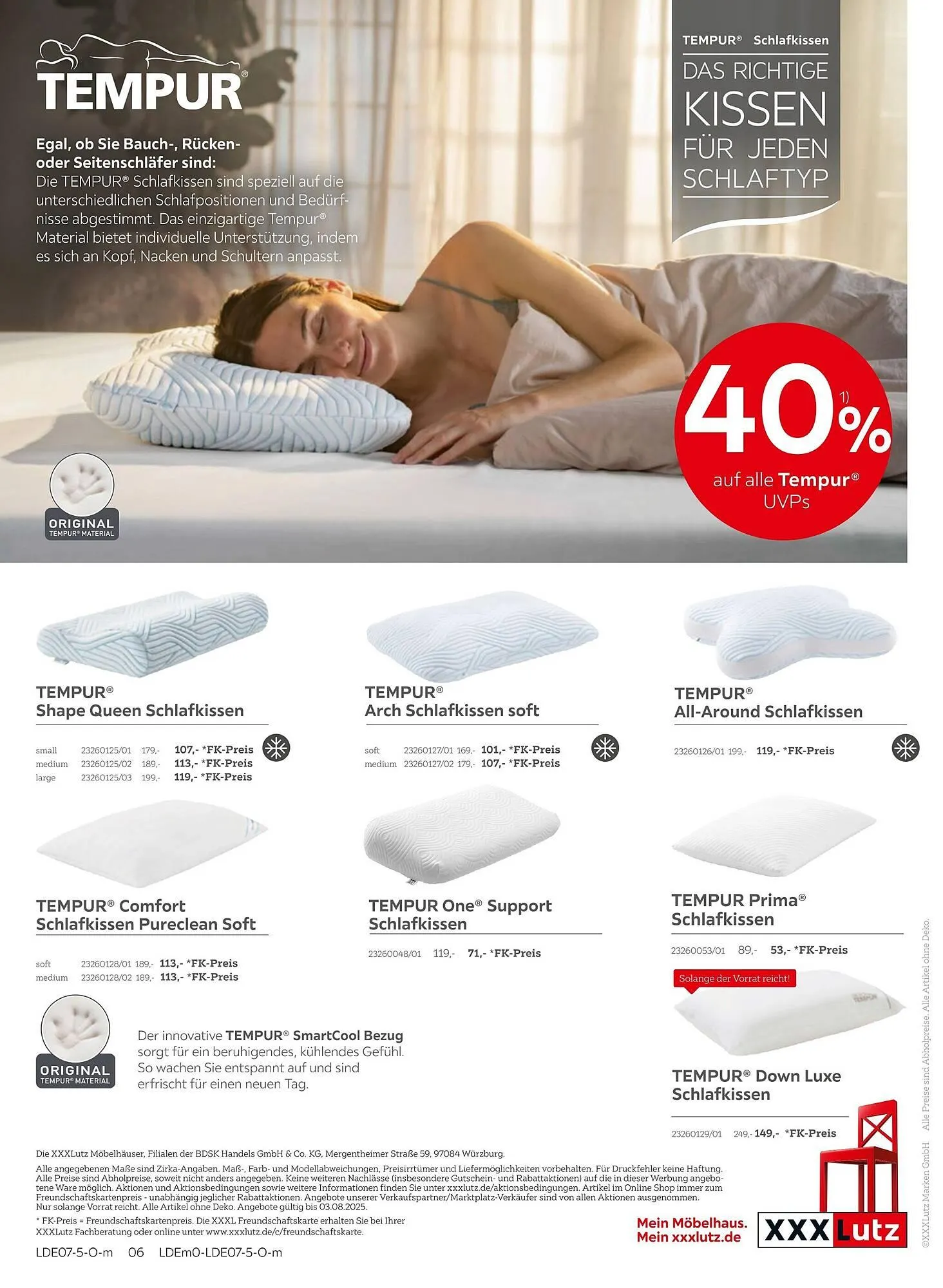 XXXLutz Prospekt von 21. Juli bis 3. August 2025 - Prospekt seite 6