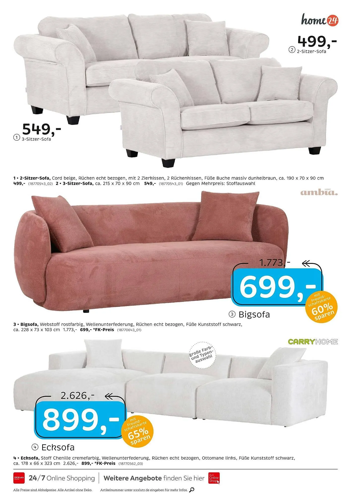 XXXLutz Prospekt von 9. März bis 22. März 2026 - Prospekt seite 2