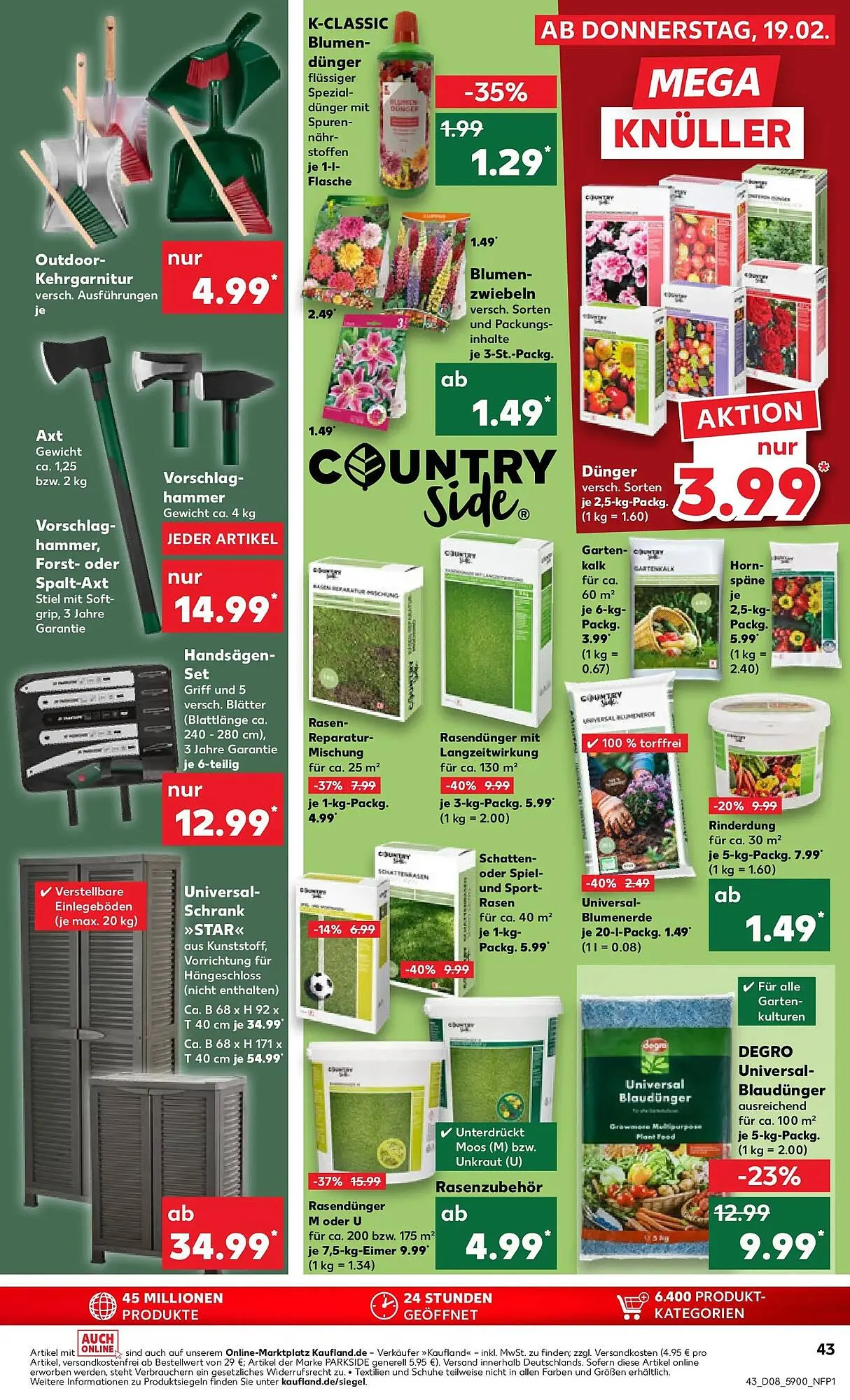 Kaufland Prospekt von 22. Februar bis 25. Februar 2026 - Prospekt seite 43