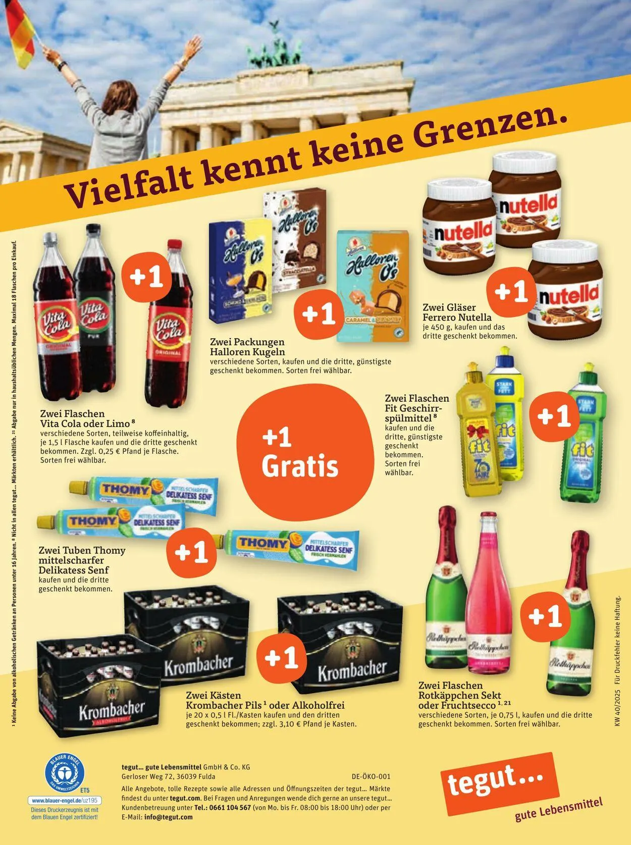 Tegut Aktueller Prospekt von 29. September bis 5. Oktober 2025 - Prospekt seite 31