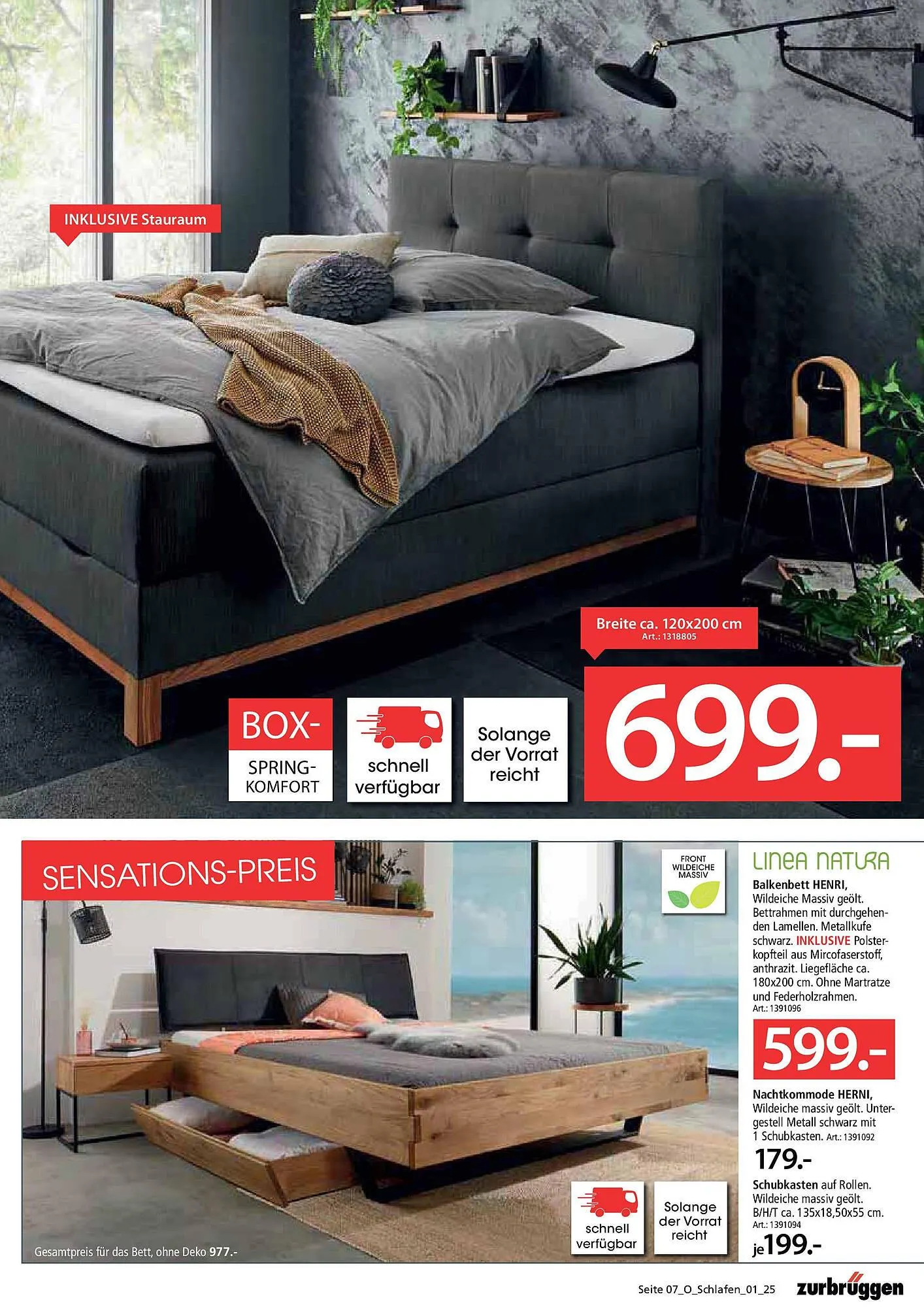 Zurbrüggen Prospekt von 1. Juni bis 30. Juni 2025 - Prospekt seite 7