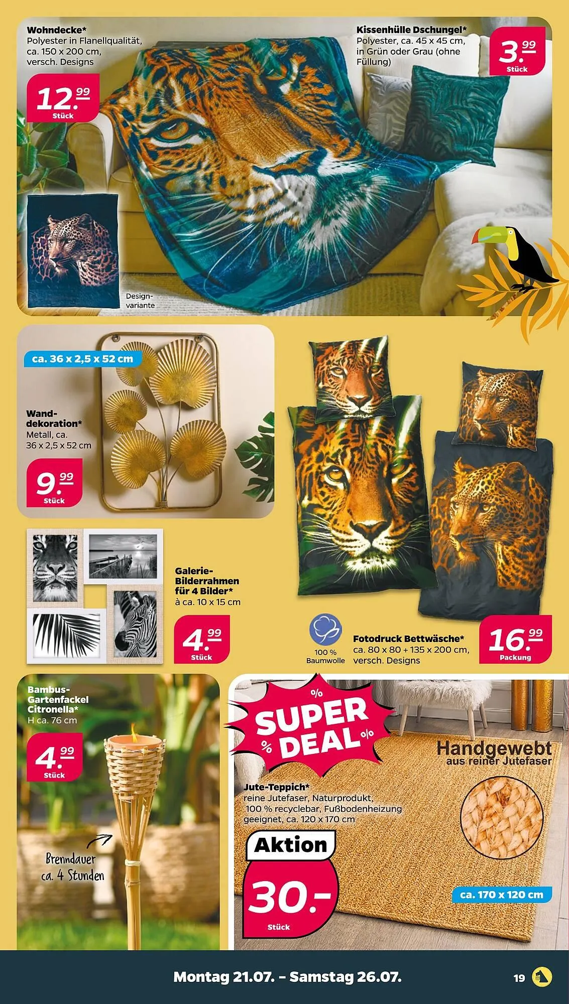 NETTO Prospekt von 21. Juli bis 26. Juli 2025 - Prospekt seite 19