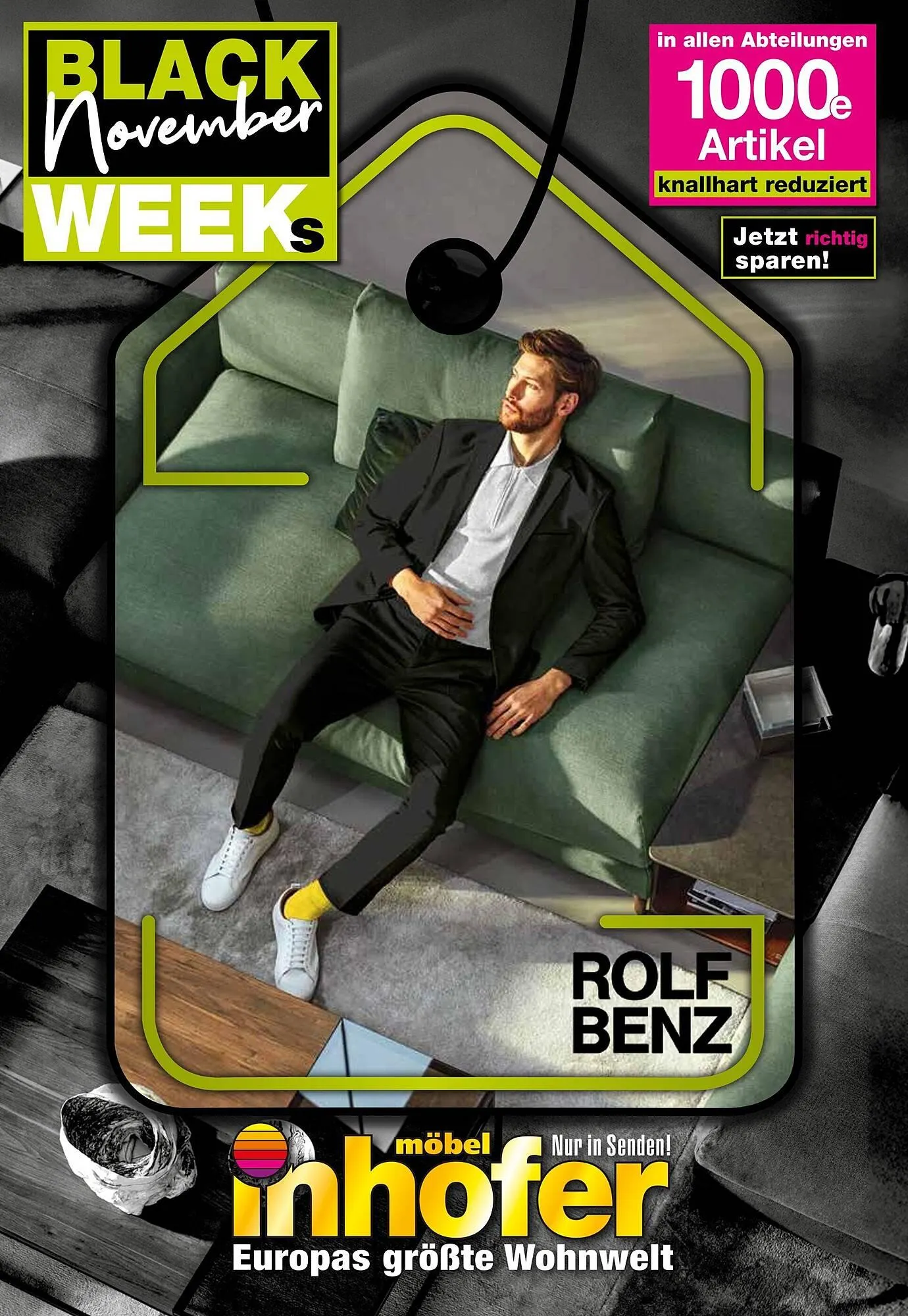 Möbel Inhofer Prospekt von 12. November bis 22. November 2025 - Prospekt seite 1