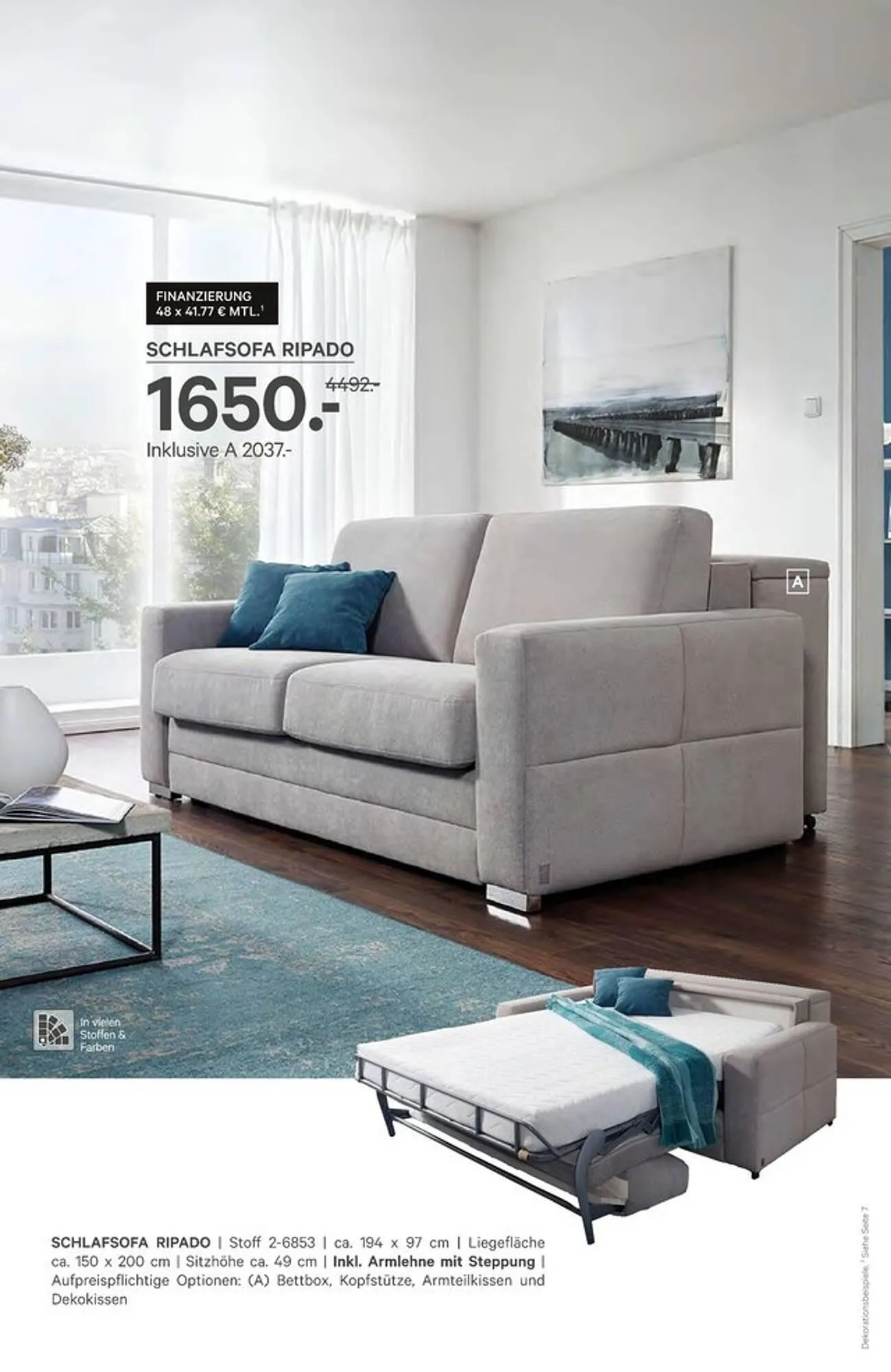 Kabs Polsterwelt Prospekt von 11. April bis 1. Mai 2025 - Prospekt seite 43