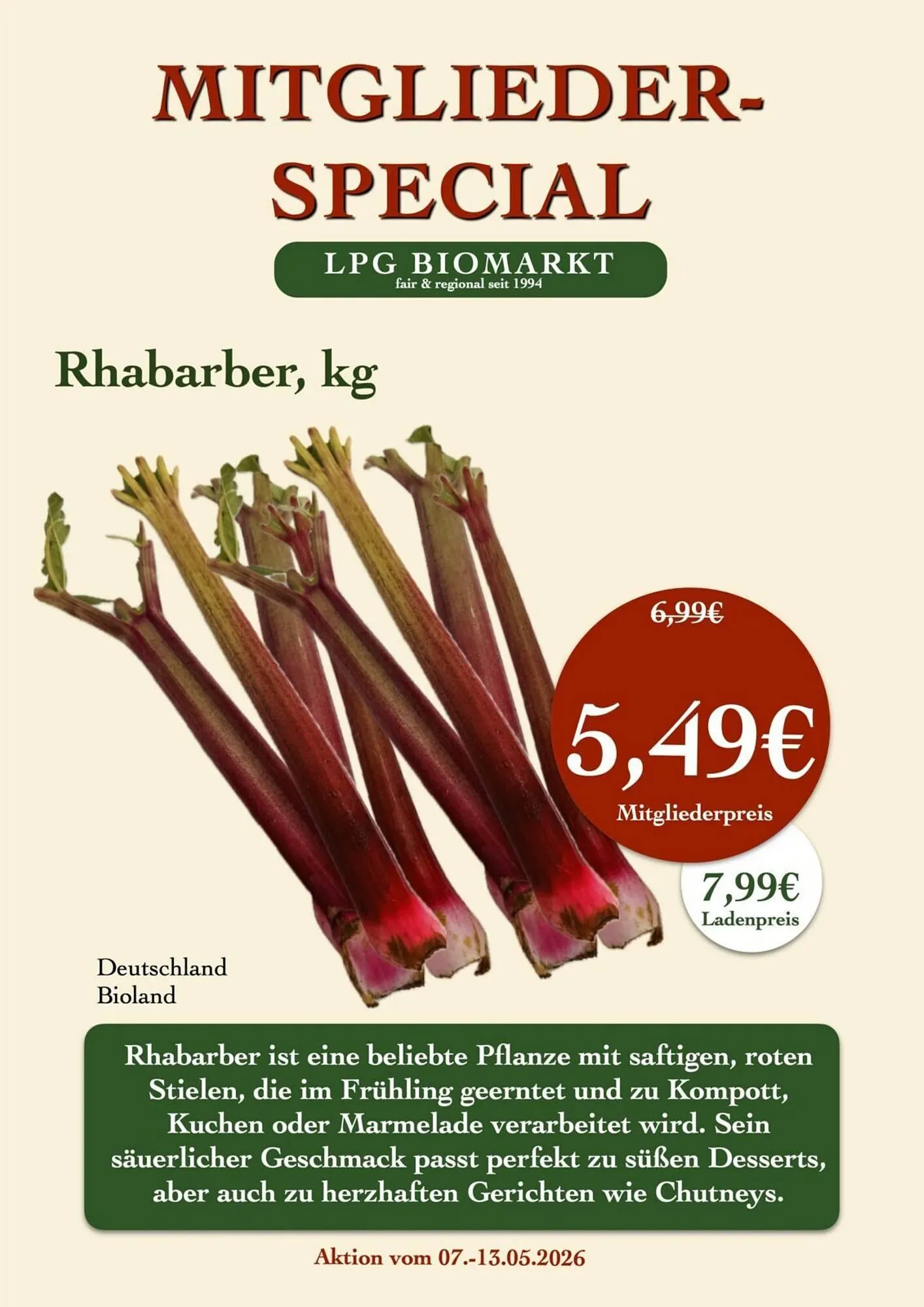 LPG Biomarkt Prospekt von 7. Mai bis 13. Mai 2026 - Prospekt seite 11