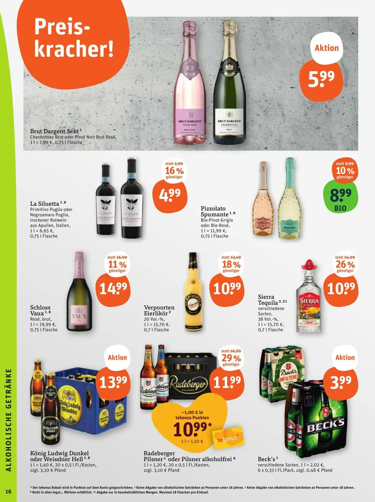 Tegut Aktueller Prospekt von 11. August bis 17. August 2025 - Prospekt seite 18