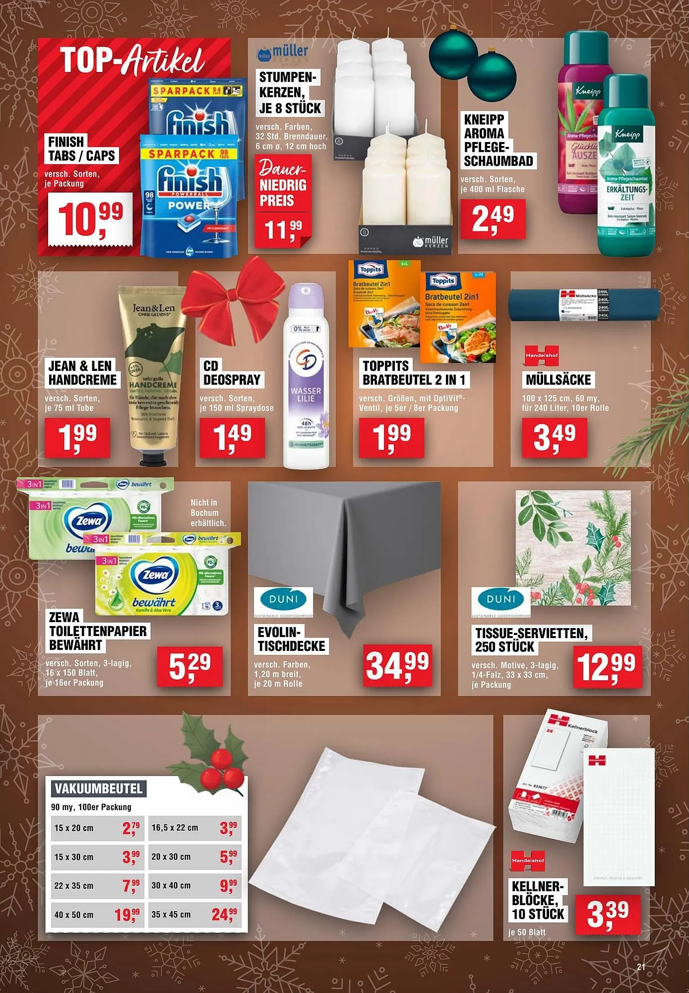 Handelshof Prospekt von 18. Dezember bis 24. Dezember 2025 - Prospekt seite 21