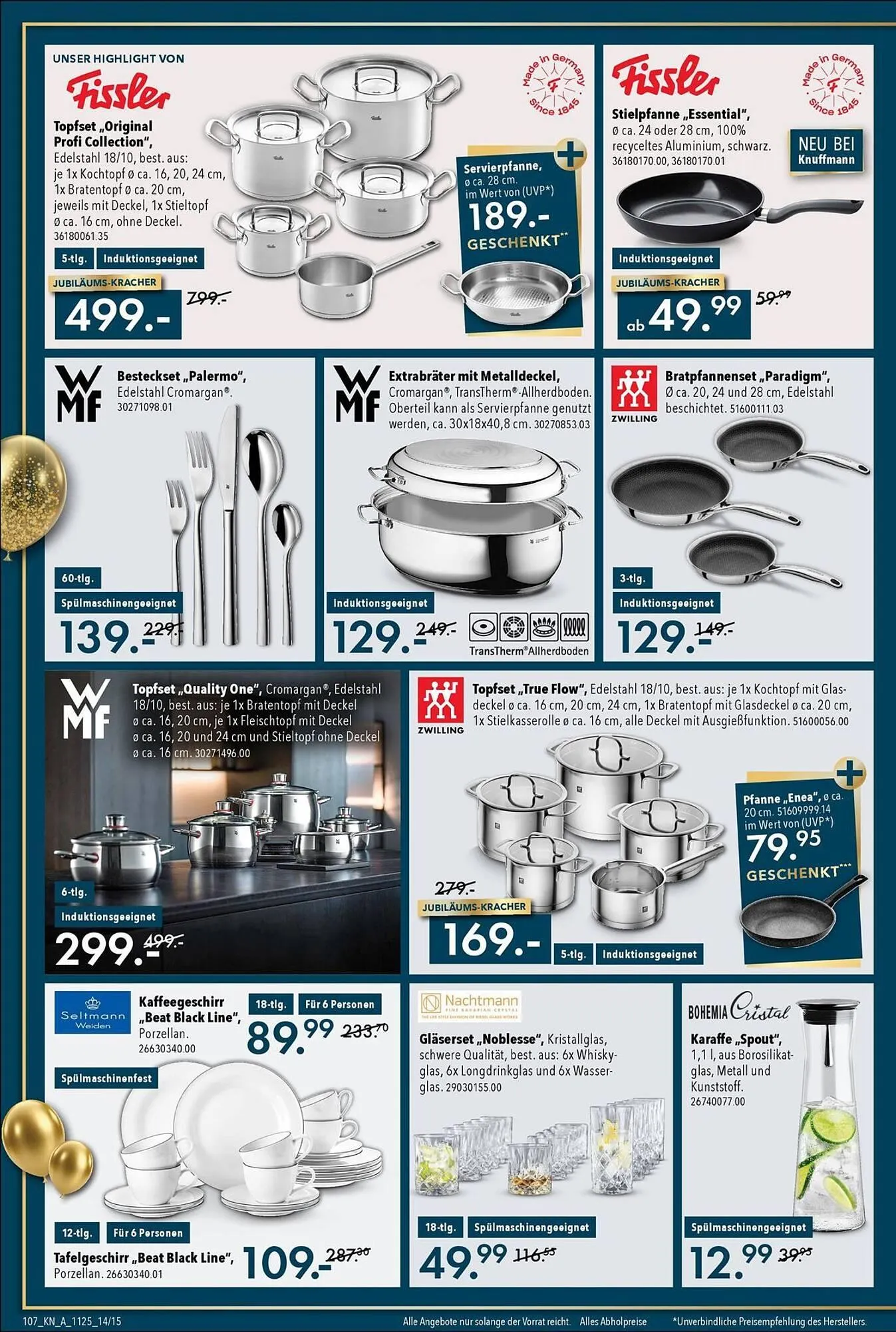 Franz Knuffmann Prospekt von 31. Oktober bis 27. November 2025 - Prospekt seite 14