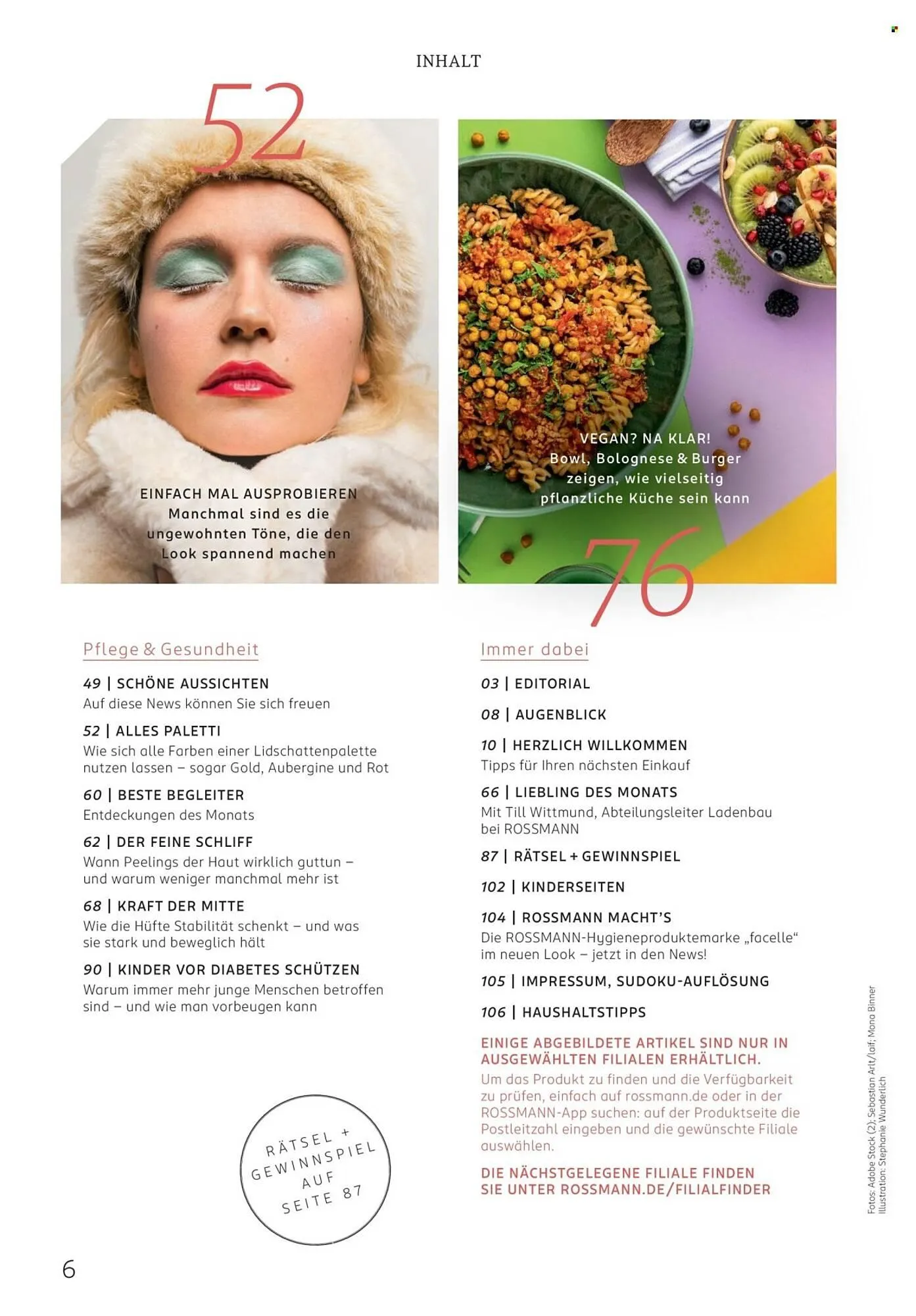 Rossmann Magazin von 1. Januar bis 31. Januar 2026 - Prospekt seite 6