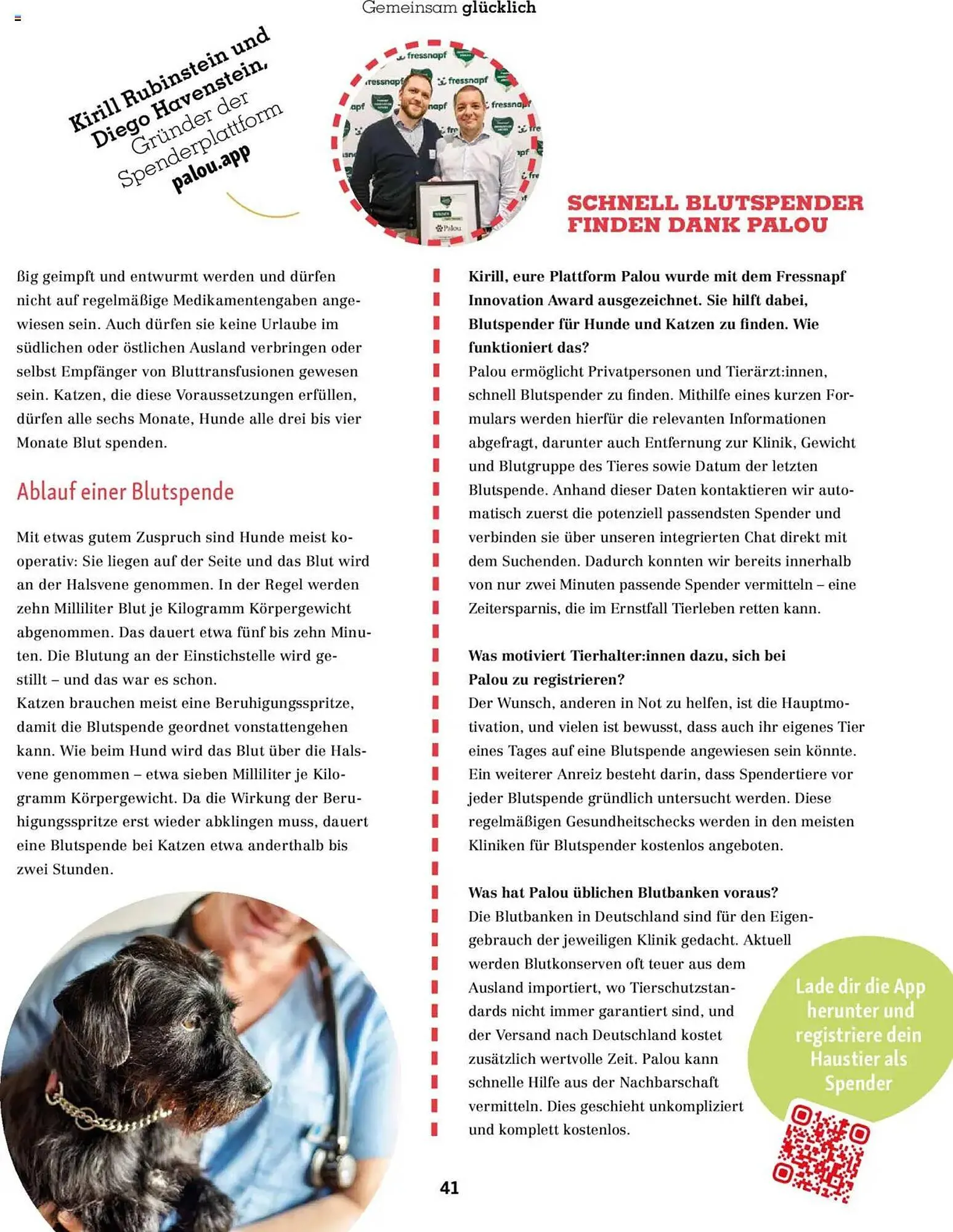 Fressnapf Magazin von 1. September bis 31. Oktober 2025 - Prospekt seite 41