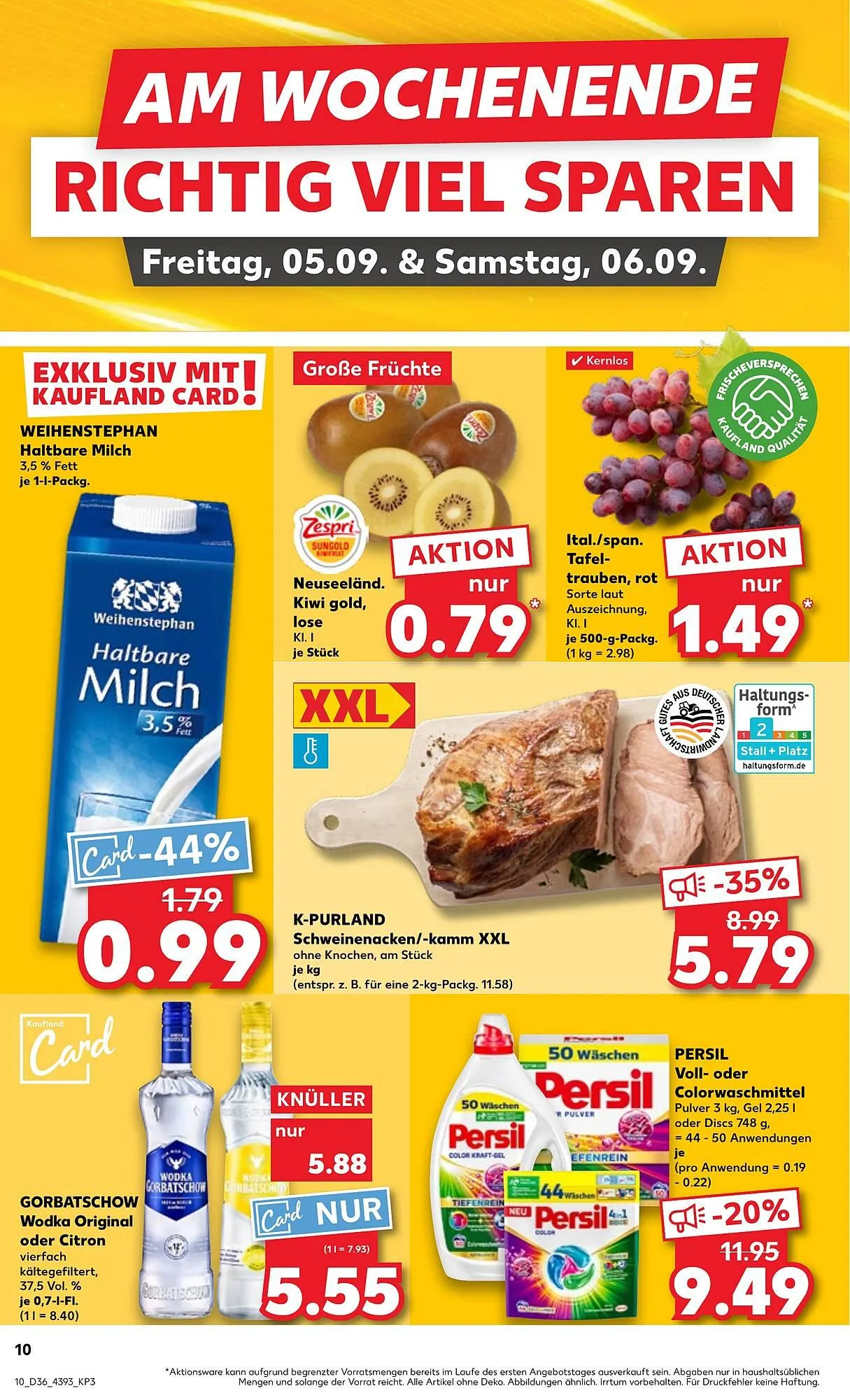 Kaufland Prospekt von 4. September bis 10. September 2025 - Prospekt seite 10