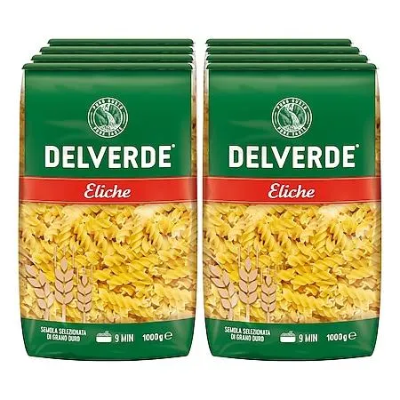 Delverde Eliche 1 kg, 8er Pack