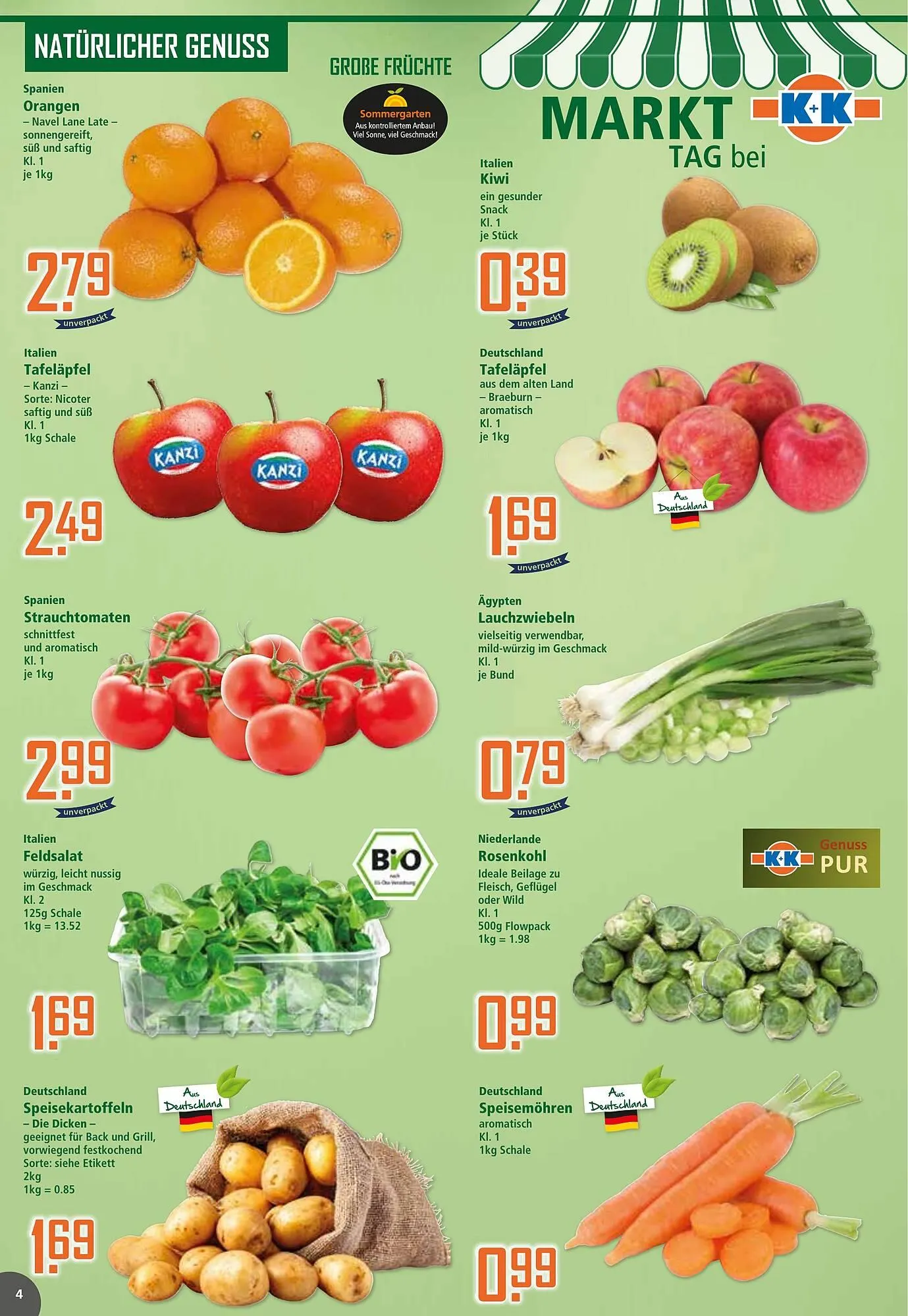 Klaas und Kock Prospekt von 2. März bis 7. März 2026 - Prospekt seite 4