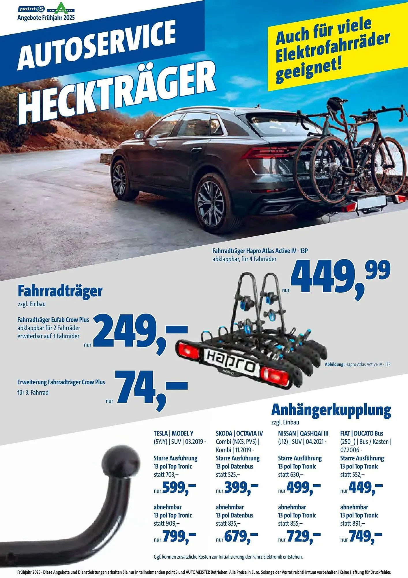 Automeister Prospekt von 28. März bis 1. Juni 2025 - Prospekt seite 8