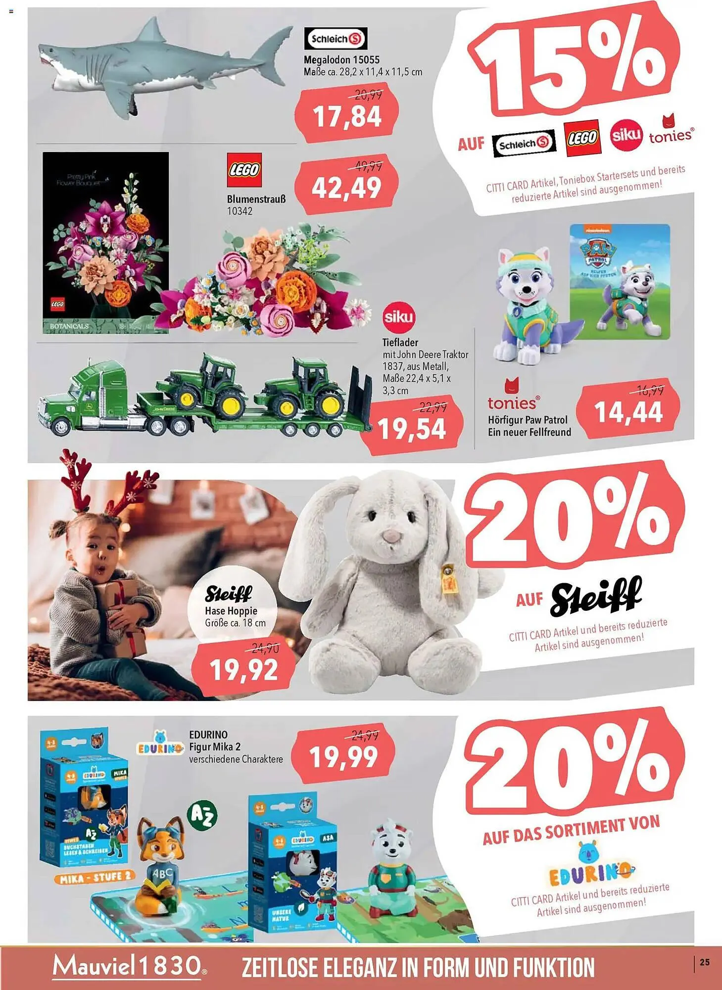 CITTI Markt Prospekt von 10. Dezember bis 31. Dezember 2025 - Prospekt seite 25