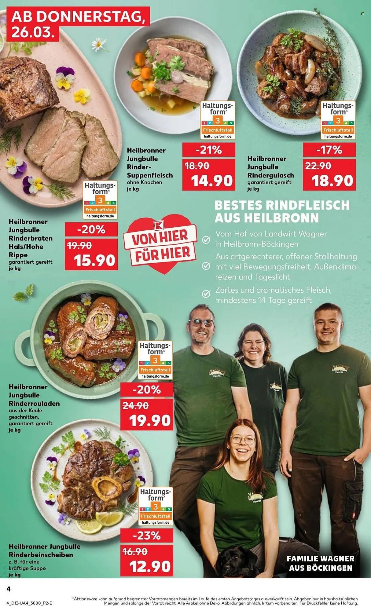 Kaufland Prospekt von 26. März bis 1. April 2026 - Prospekt seite 4
